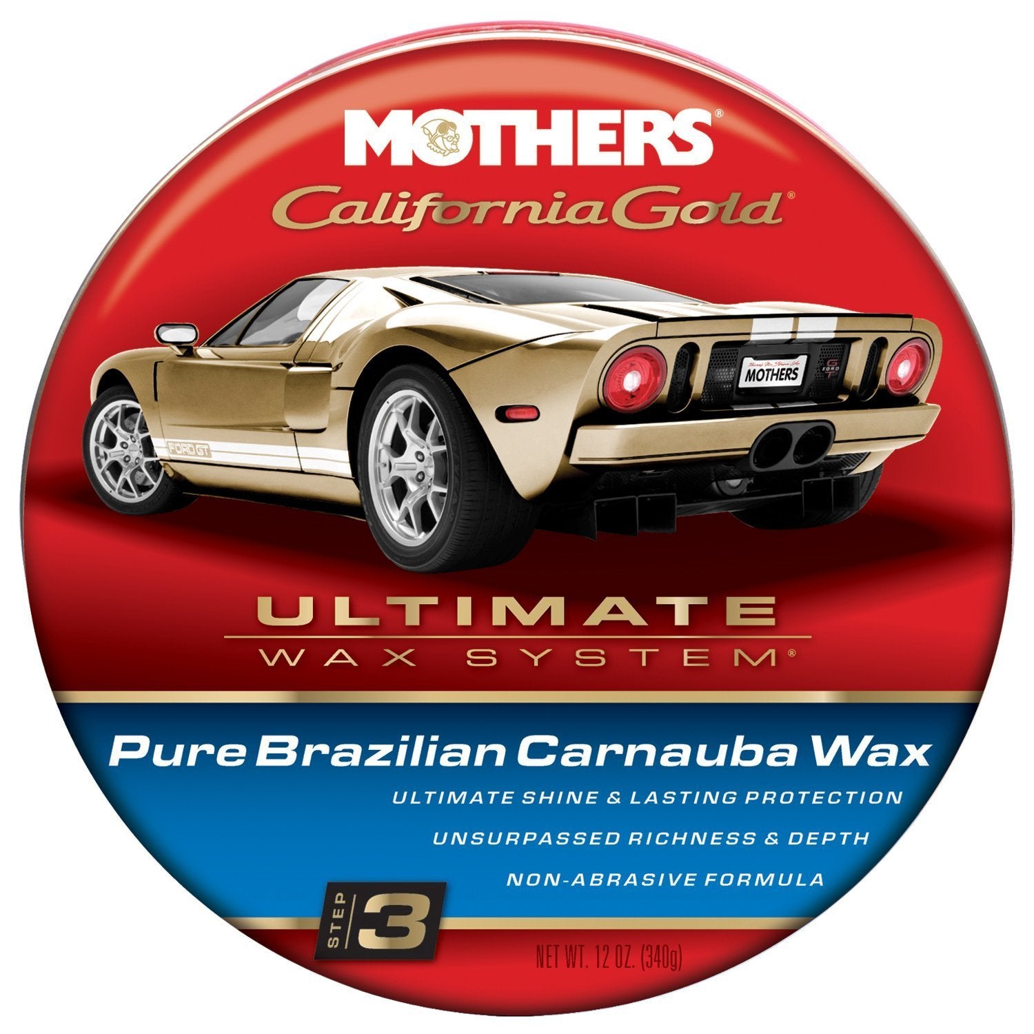 Natural Formula Wax,Paste-12Oz