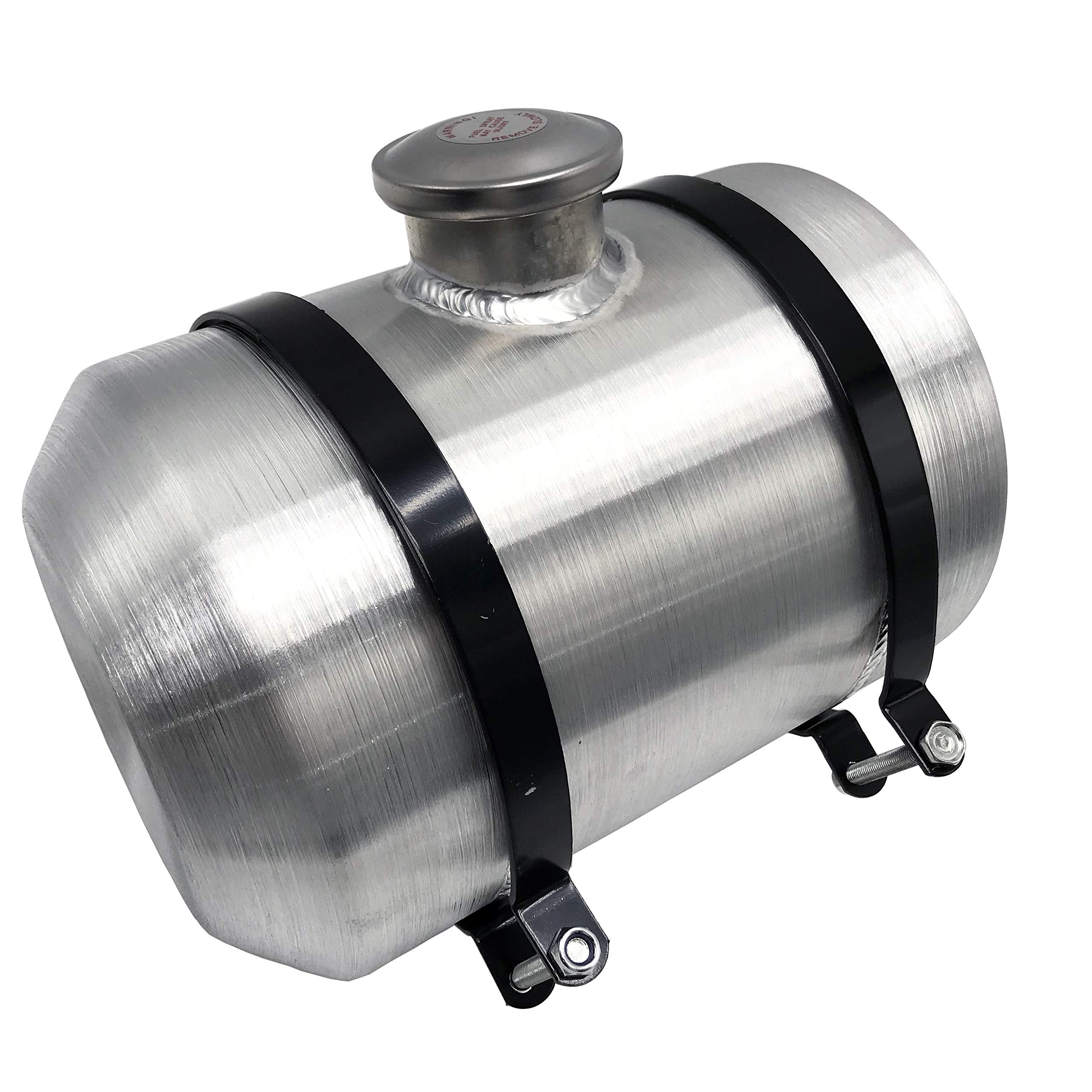 Jsd 2.5 Gallons 12' X8' Center Fill Spun Fuel Tank / Gas Tank 1/4 Npt For Go Cart