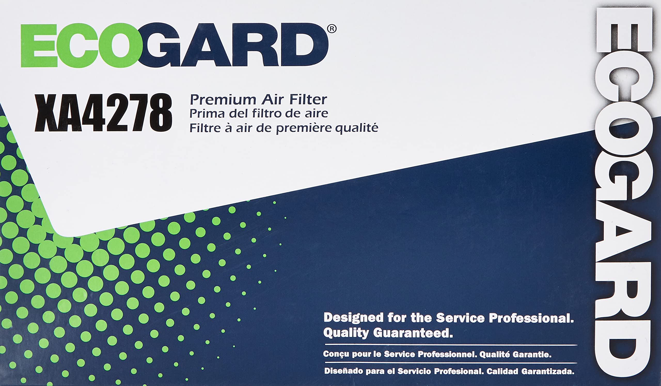 ECOGARD XA4278 Premium Engine Air Filter Fits Infiniti G35 3.5L 2003-2007, QX60 3.5L 2014-2020, FX35 3.5L 2003-2008, I30 3.0L 19