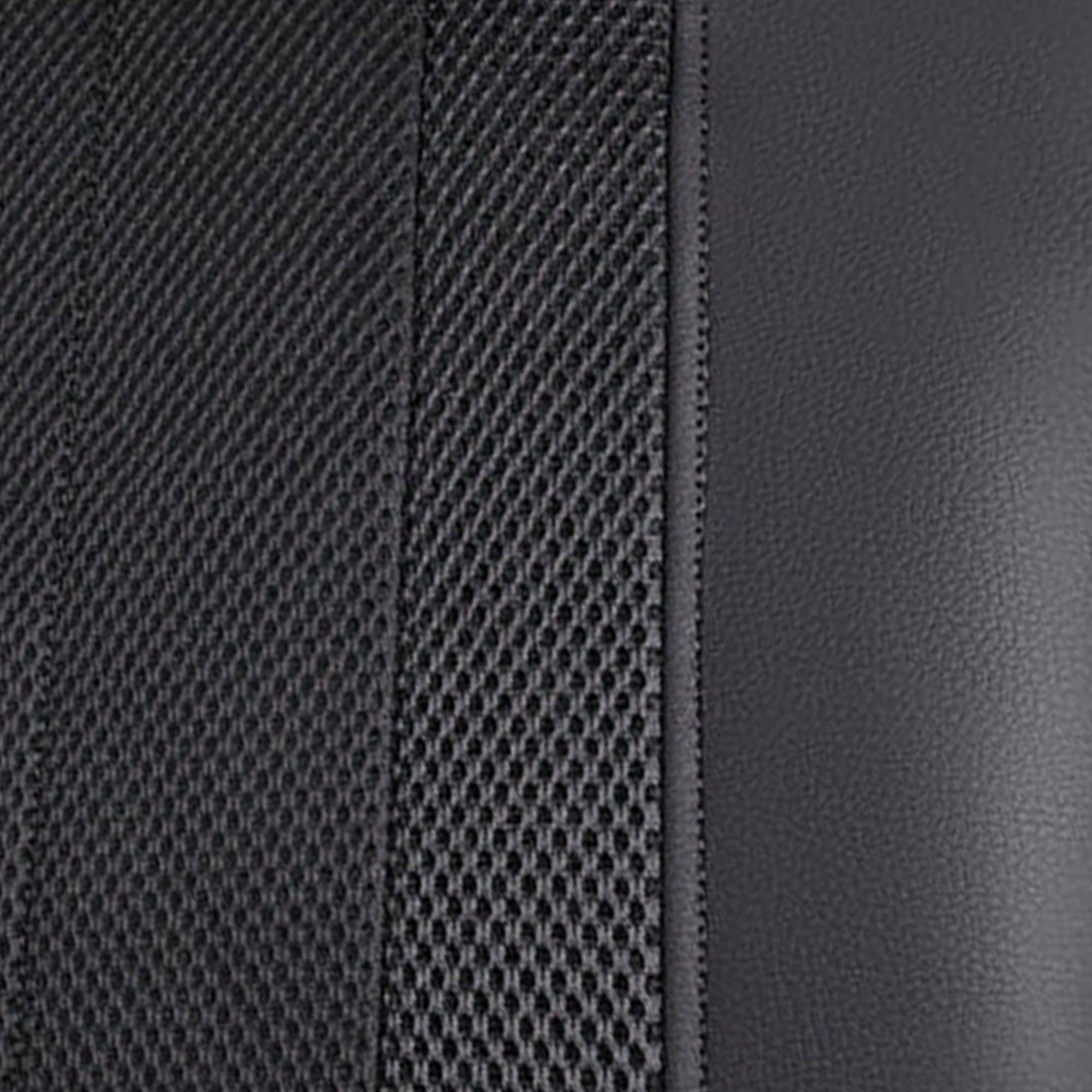 Flying Banner car seat Covers Full Set Faux Leather Air Mesh Breathable Man Lady Airbag Compatible Rear Bench Split 40/60 50/50