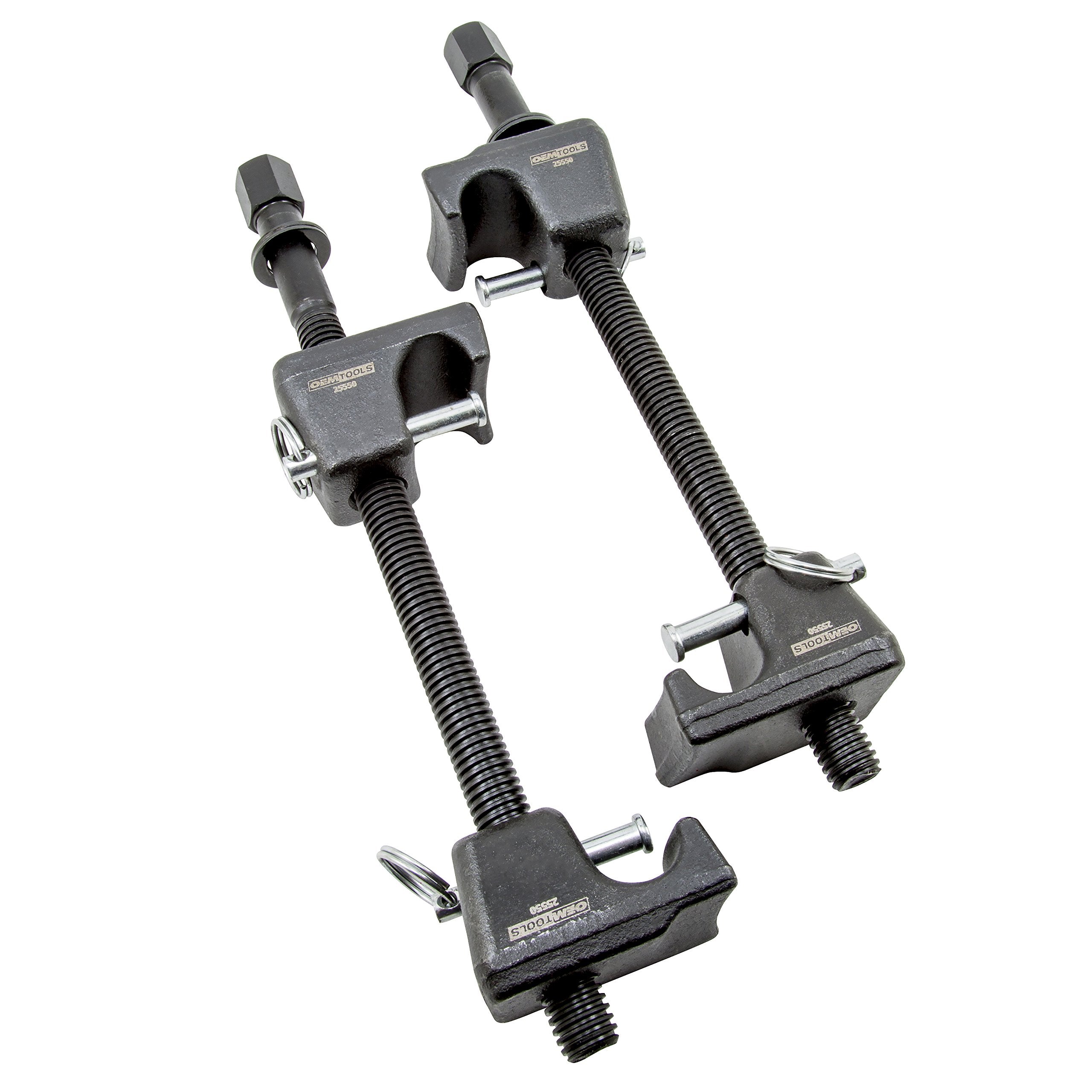 OEMTOOLS 25550 MacPherson 10.75 Inch Strut Spring Compressor, Set of 2 Universal Spring Compressor Tools, 9.75 Inch Maximum Safe