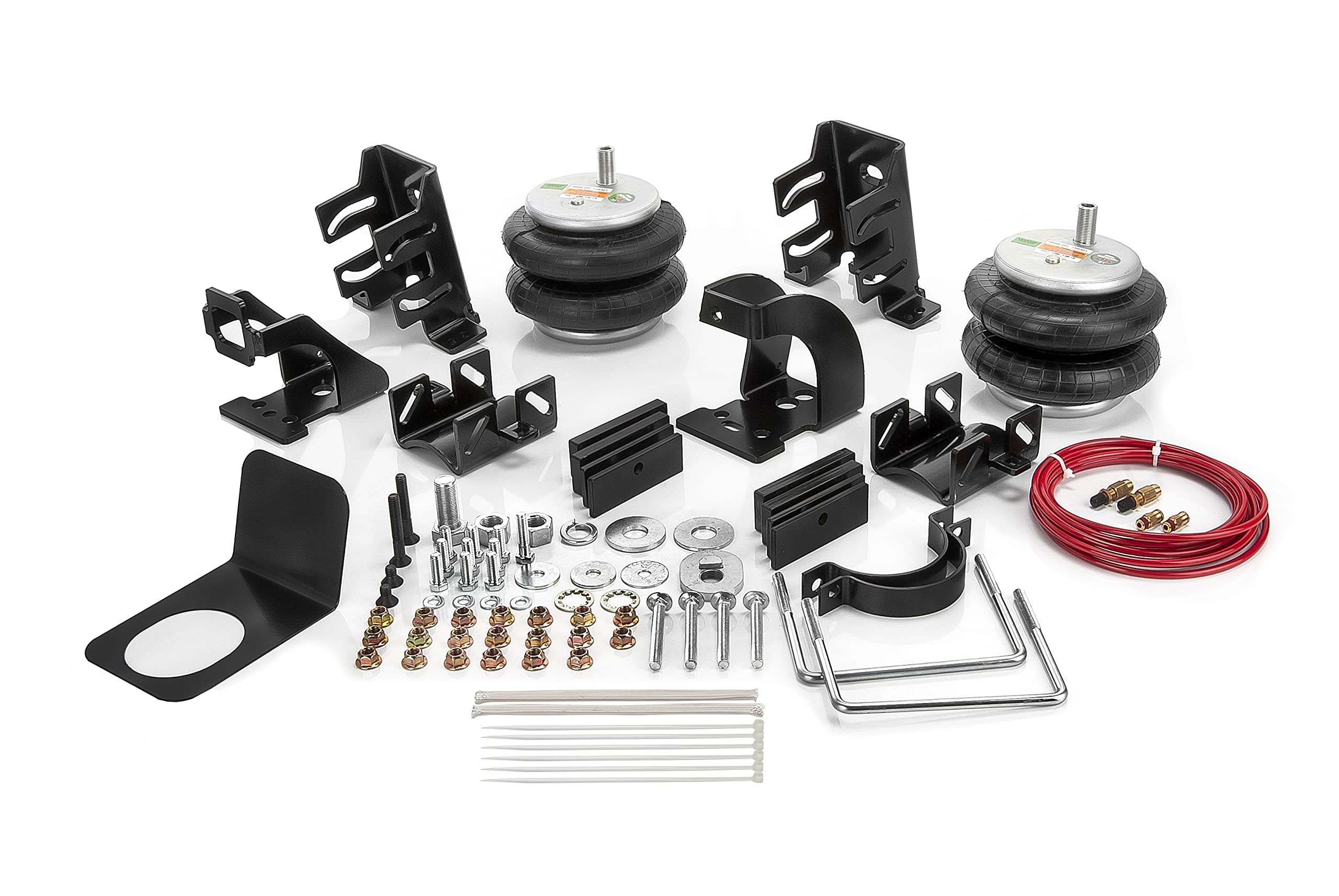Torque Airbag Suspension Kit TR2597AS for 2011-2016 Ford F250/F350, 5000 lbs Alloy Steel, Rear Helper Bag, 2WD/4WD