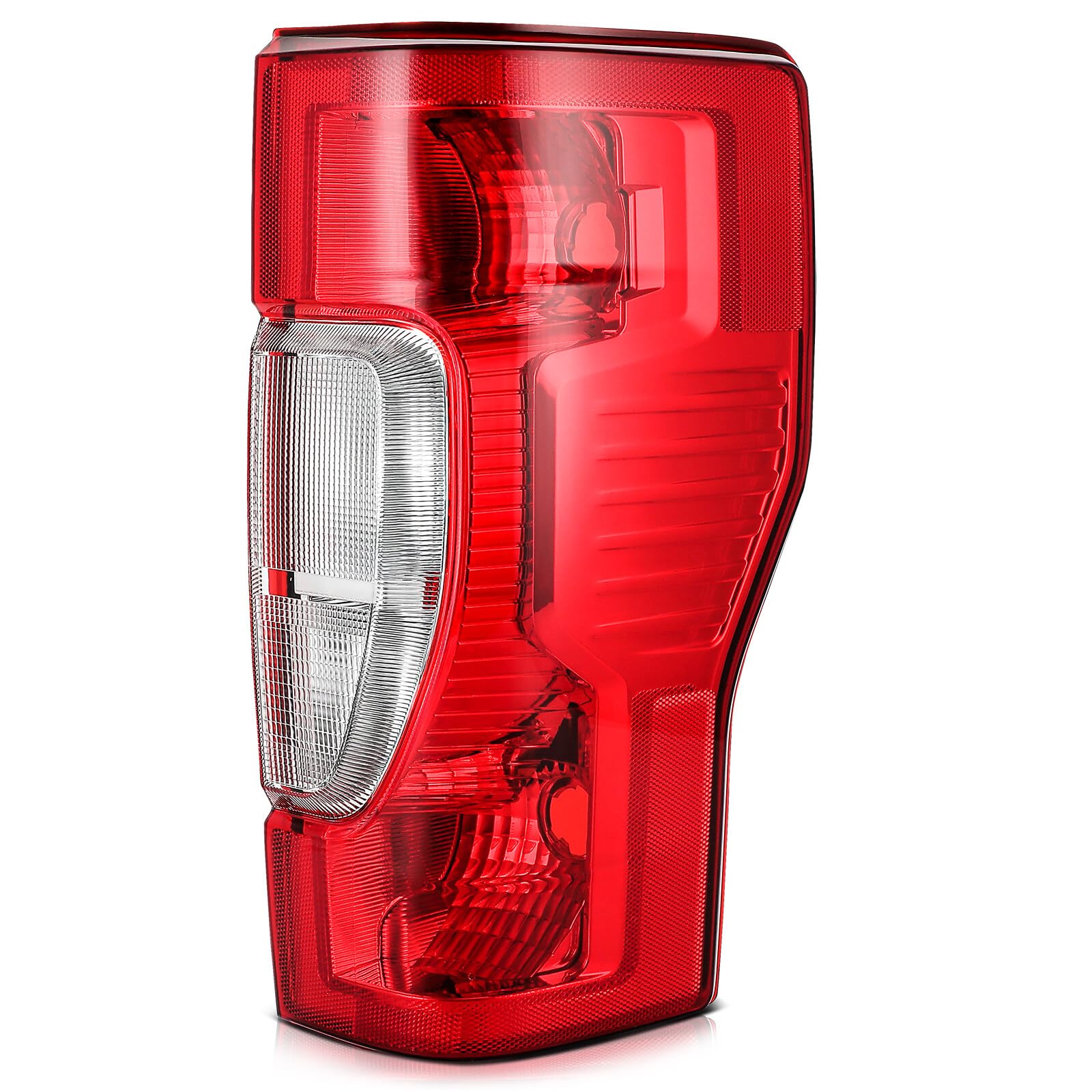 LBRST Tail Lights Fit 2020-2022 for F-250 Super Duty, 2020-2022 for F-350 Super Duty Passenger Side Tail Light Assembly Chrome H