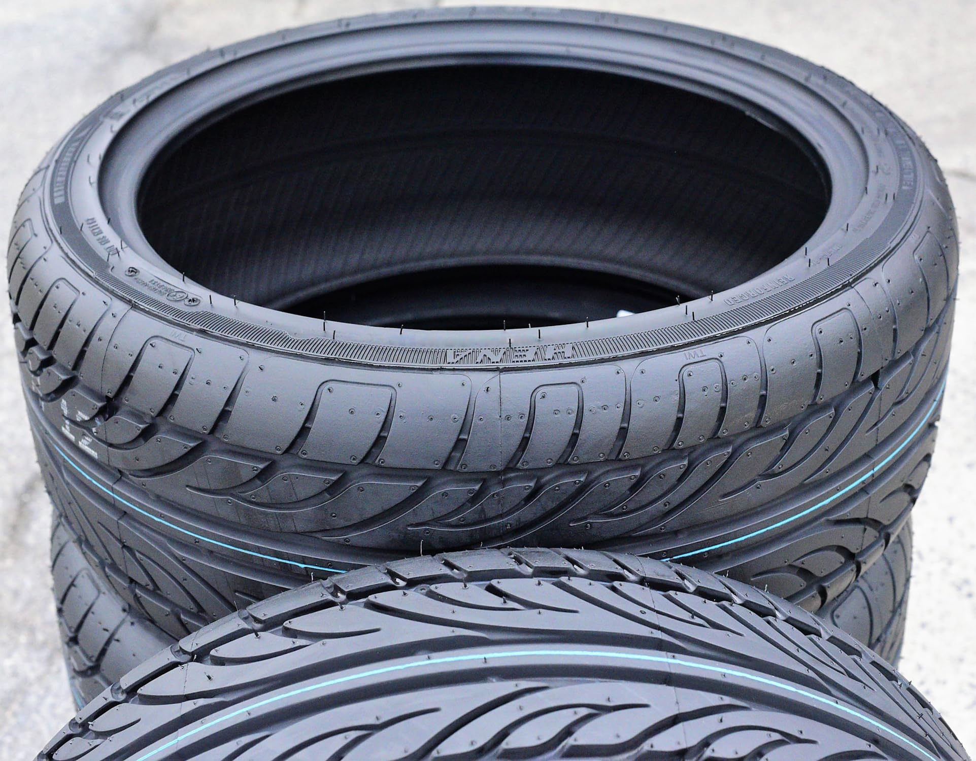 Forceum Hena High Performance Tire - 235/45R17, Load Range XL, 4-Ply, Black Side Wall
