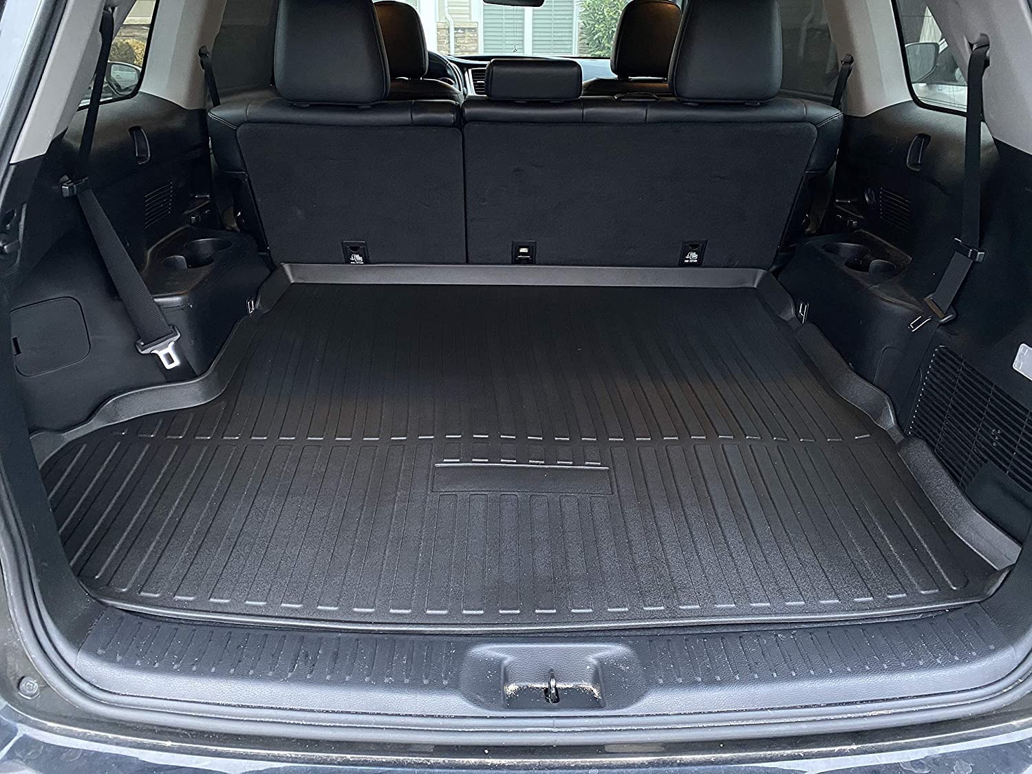 Premium Cargo Liner for Toyota Highlander 2014-2019 100% Protection - Custom Fit Car Trunk Mat - All-Season Black Cargo Mat - 3D