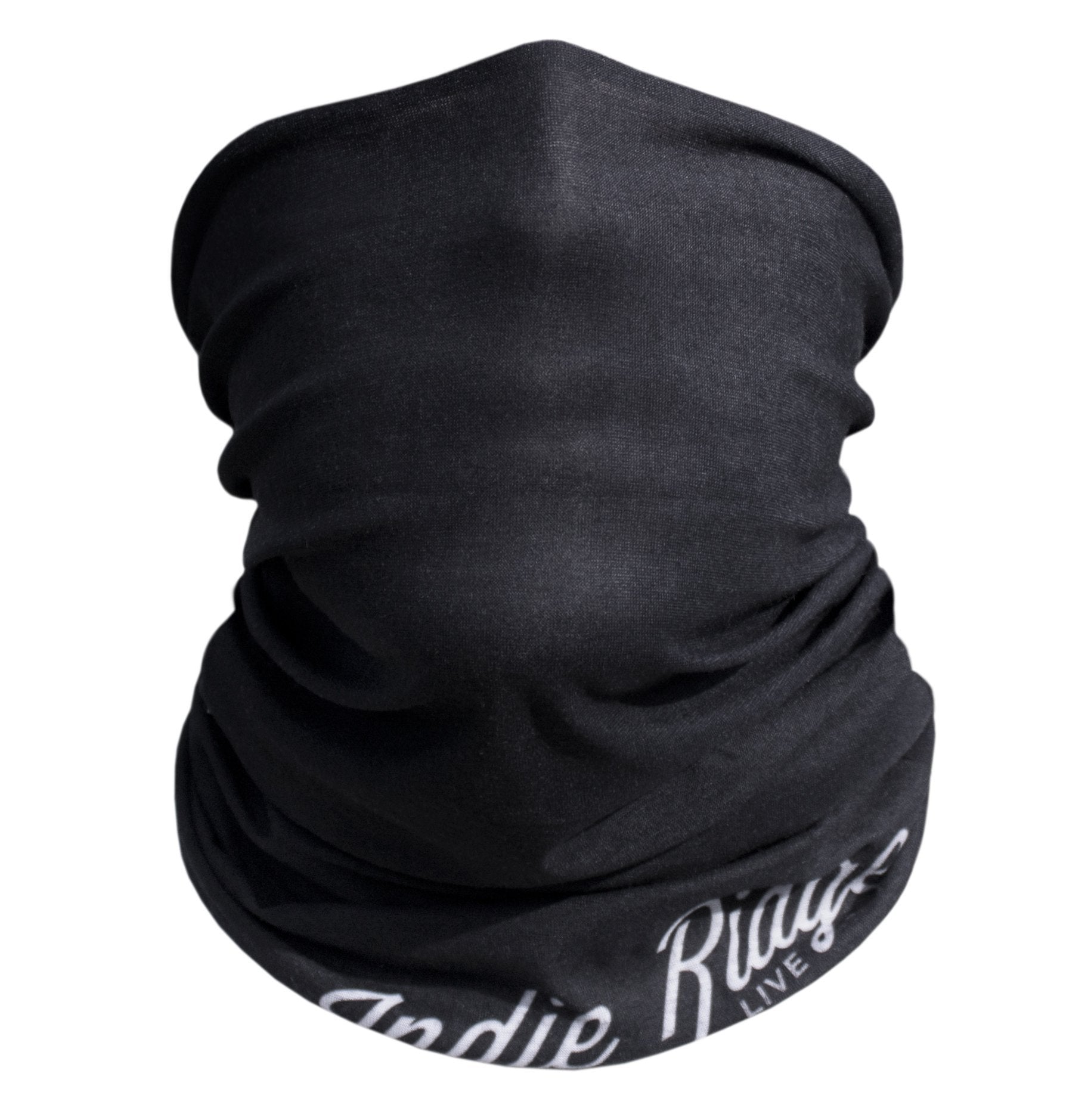 Indie Ridge Motorcycle Outdoor Face Mask - Black Motorcycle Ski Snowboard Winter Face Mask