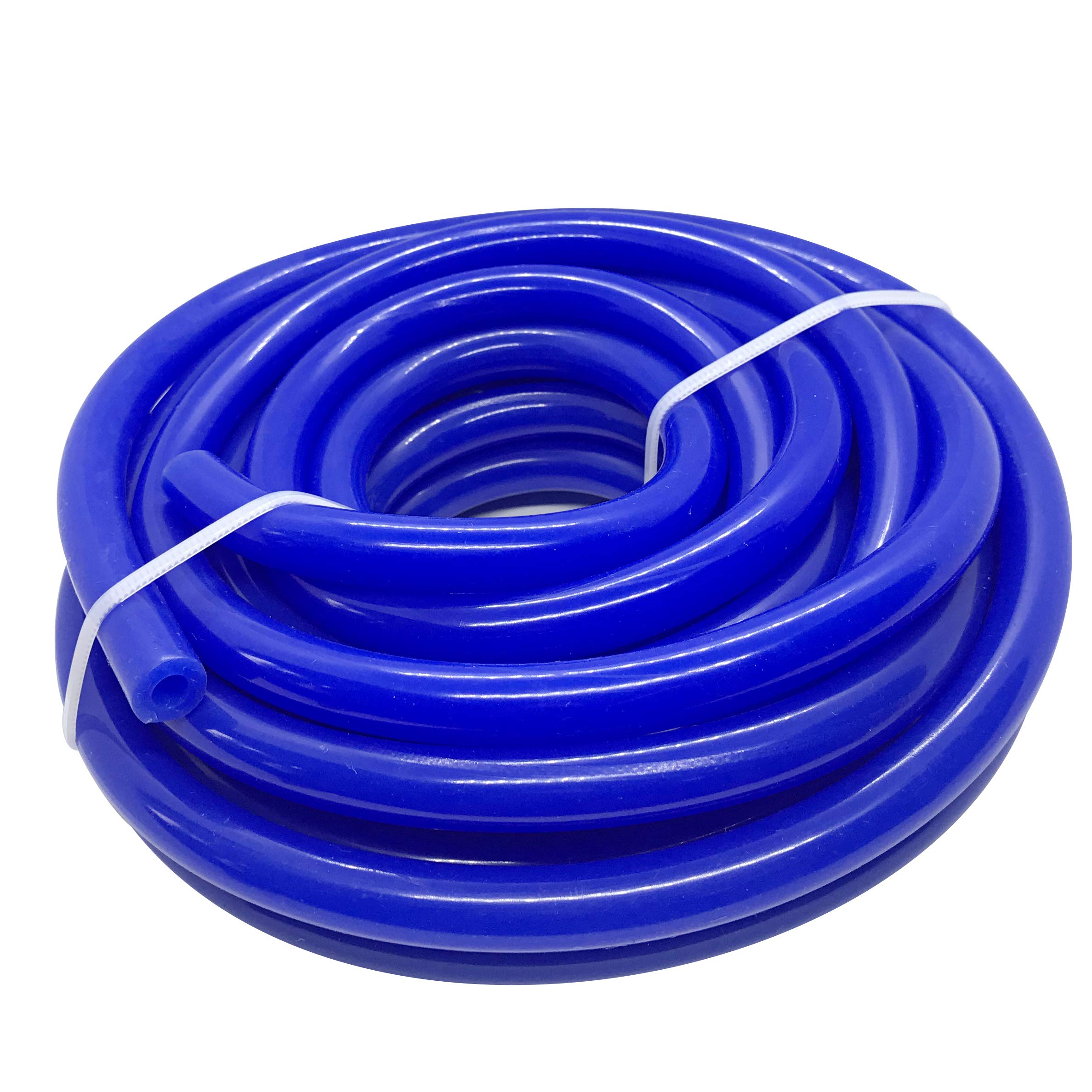 High Performance Silicone Vacuum Hose Line Universal 3/16 (5Mm) Id 10 Feet High Temperature 60 Psi Max Pressure