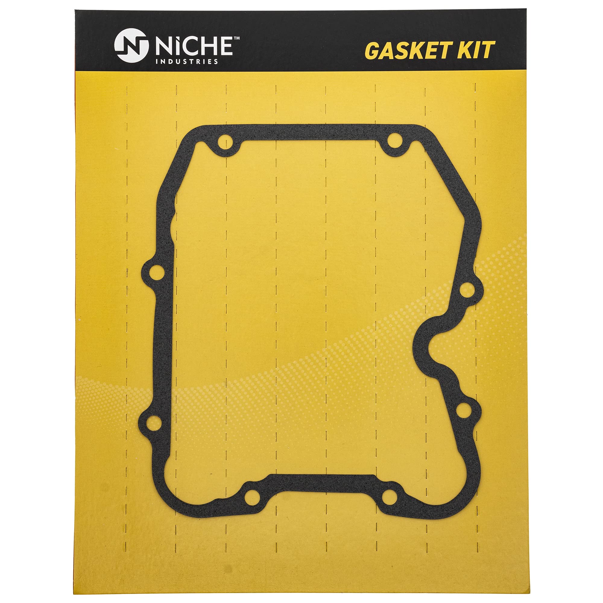 NICHE 80cc Engine Piston Cylinder Head Gasket Kit for Yamaha PW80/BW80, Alloy Steel, Black, Model MK1000924