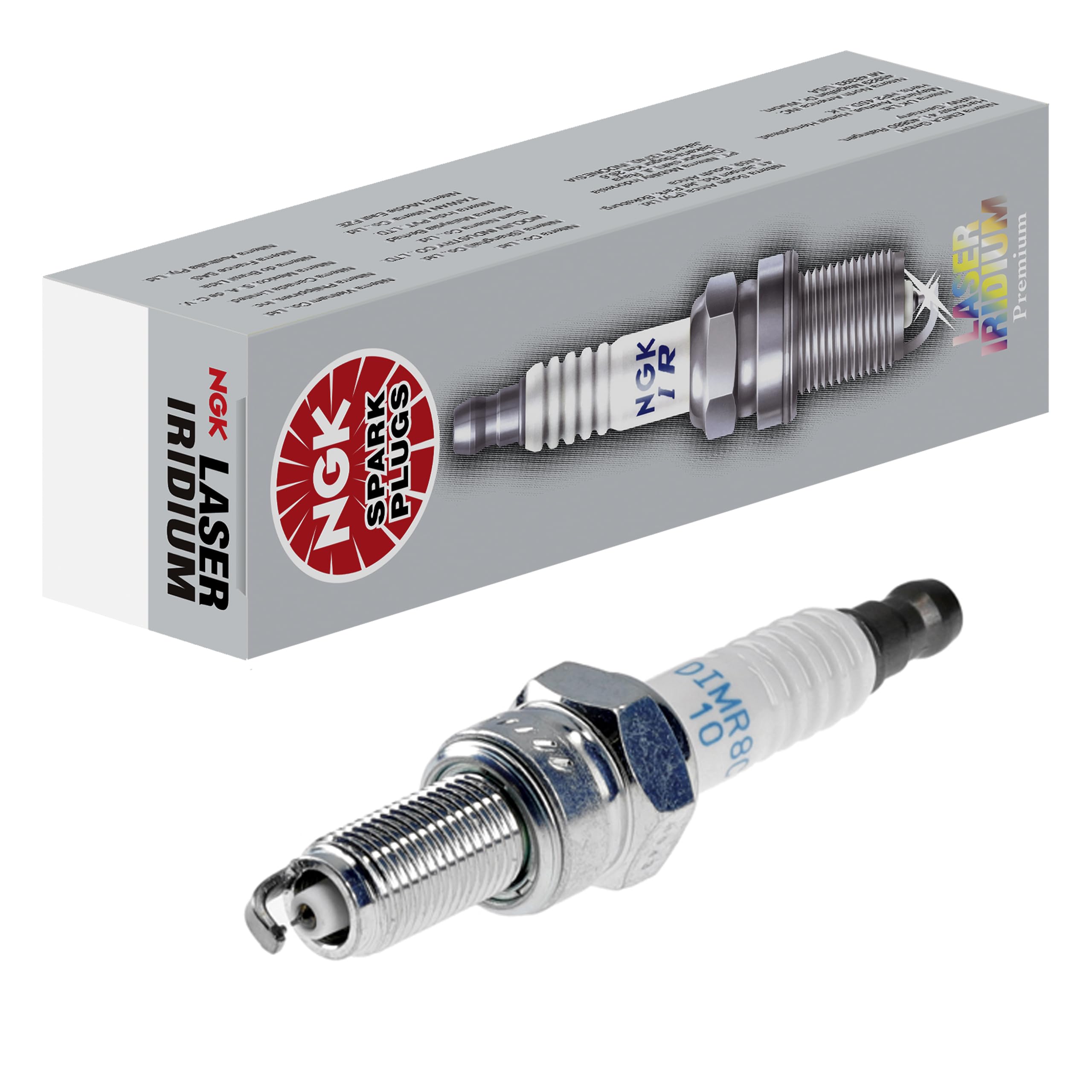 NGK 92743 Spark Plugs, black