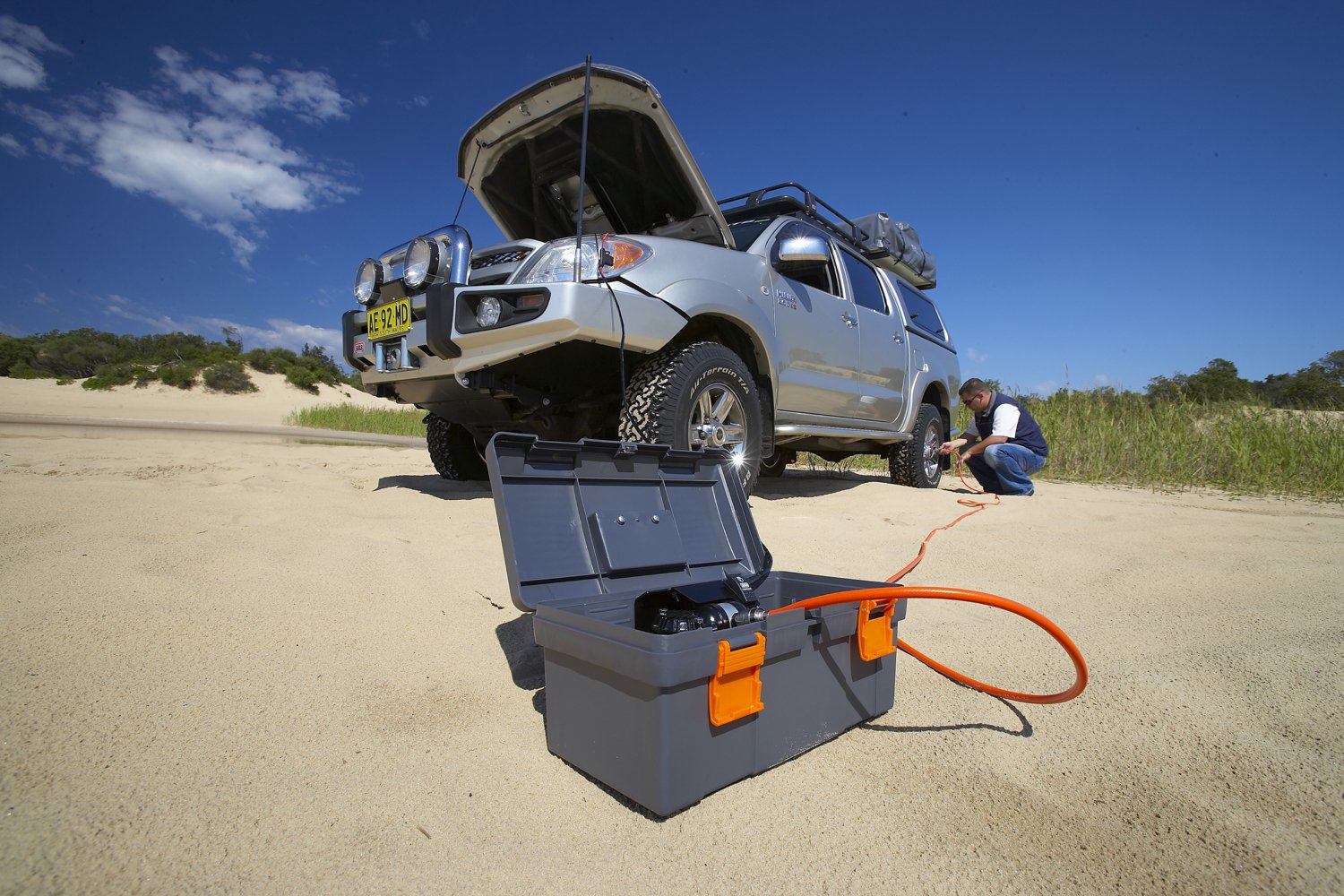 ARB CKMP12 Portable Air Compressor 12V - High Performance, Factory Color