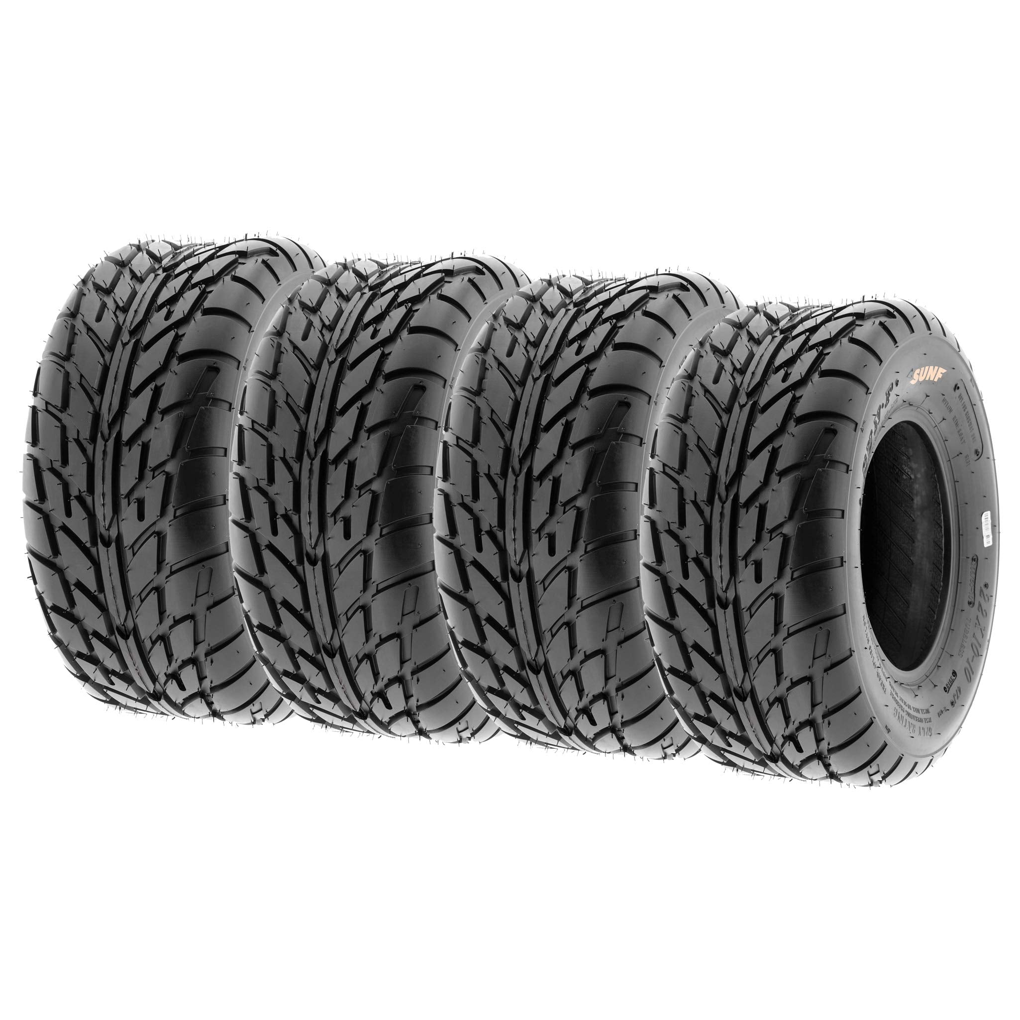 SunF 20x10-10 20x10x10 Hardpack Race Sport ATV UTV Tire 6 PR A021 - SET of 4