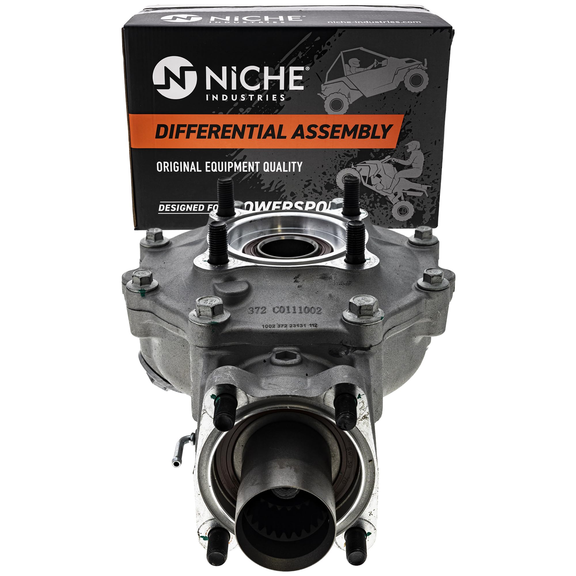 Niche Rear Differential Gear Case For Honda Fourtrax Foreman 400 450 Trx400Fw Trx400S 41300-Hn0-A00