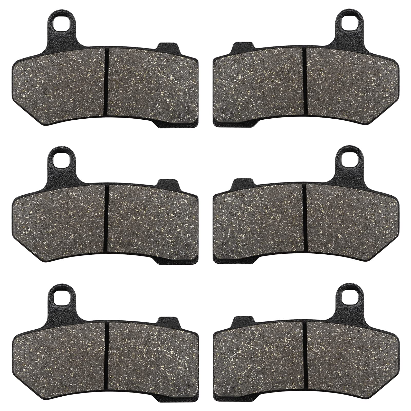 Front And Rear Brake Pads For Harley Road Glide 2008-2021, Flhx Street Glide 2008-2022, Road King 2008-2022, Flhtcu Ultra Classi