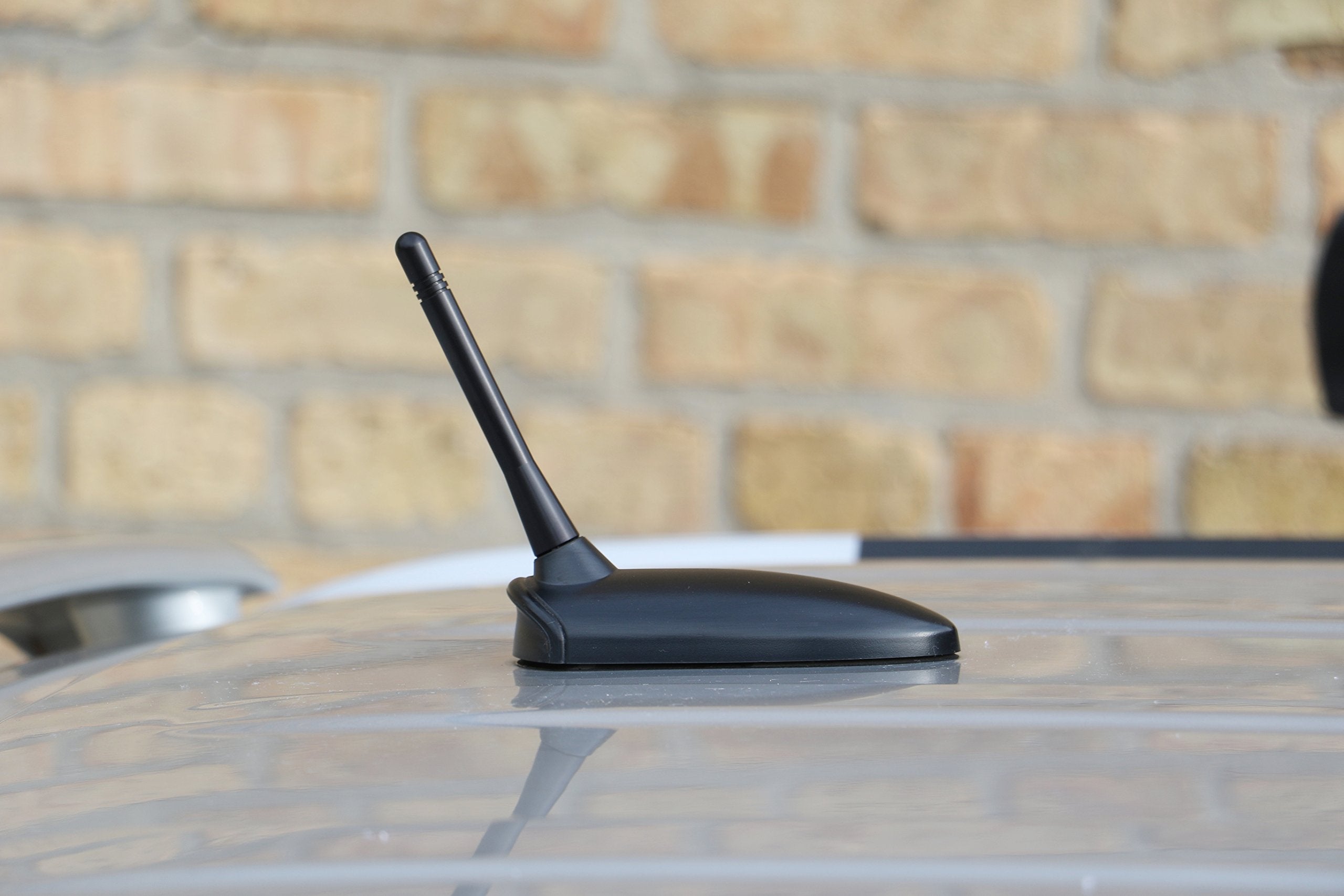 Antennamastsrus - Made In Usa - 4 Inch Black Aluminum Antenna Is Compatible With Jeep Grand Cherokee (2011-2013)