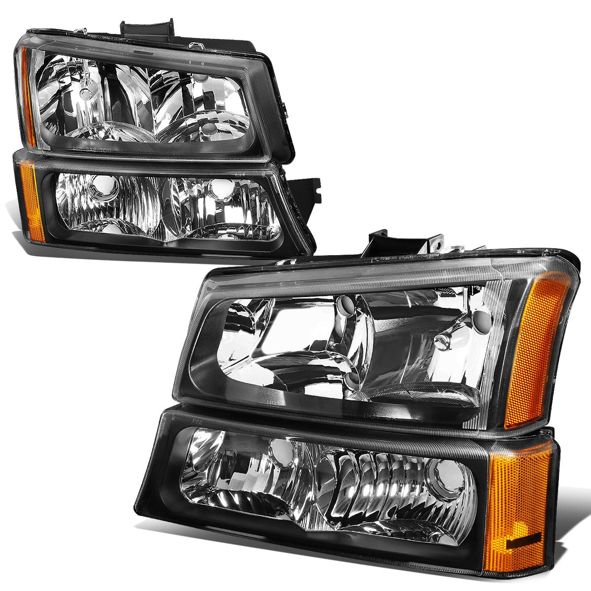 Auto Dynasty Full Led Drl Headlights Assembly Compatible With 2003-2007 Chevy Avalanche Silverado 1500 2500 Hd 3500 Classic, 600
