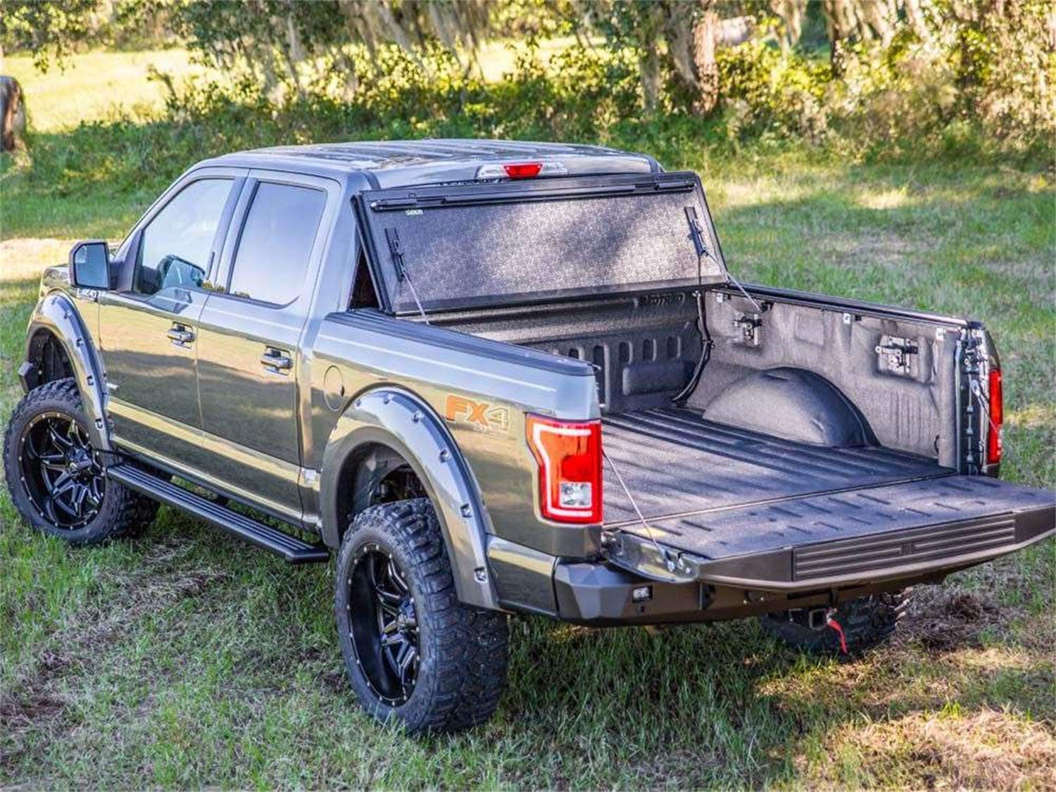 15-15 F150 Rear Stealth Winch Bumper / Satin Black