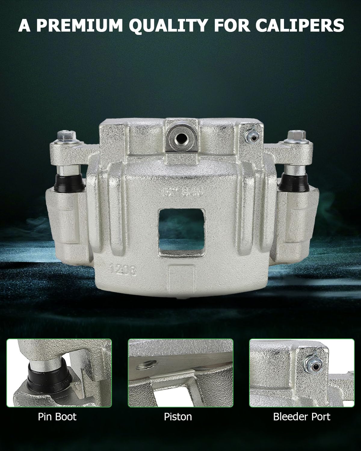 Scitoo Front Right Brake Caliper With Bracket 18B4938 Compatible For Chevy Colorado 04-08 For Gmc Canyon 04-08 For Isuzu I-280 0