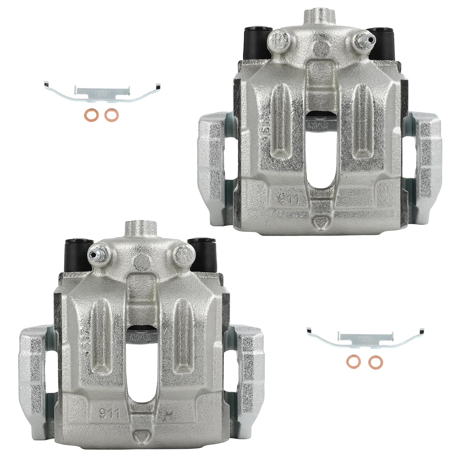 CCIYU 19-B3226 19-B3227 Rear Brake Calipers With Bracket Fit For BMW For 323i 2006-2011,For BMW For 325i 2006,For BMW For 325xi 