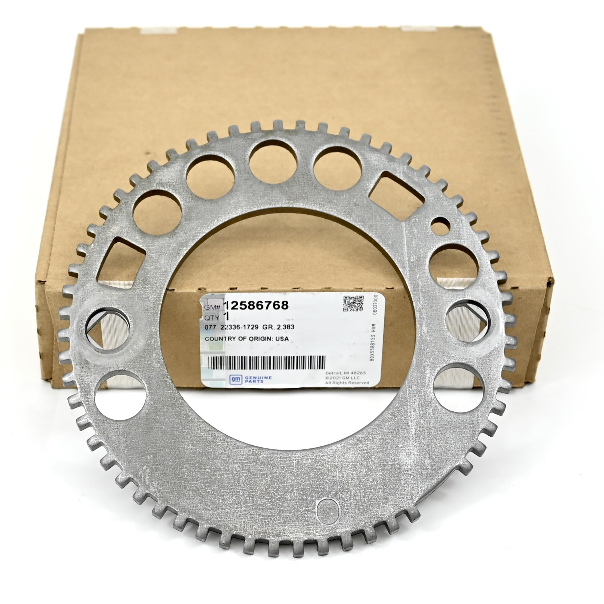 58X Crankshaft Reluctor Wheel GM 12586768 -Fits LS2 LS3 L76 L98 LY6 LS4 4.8L 5.3L 5.7L 6.0L 58 T