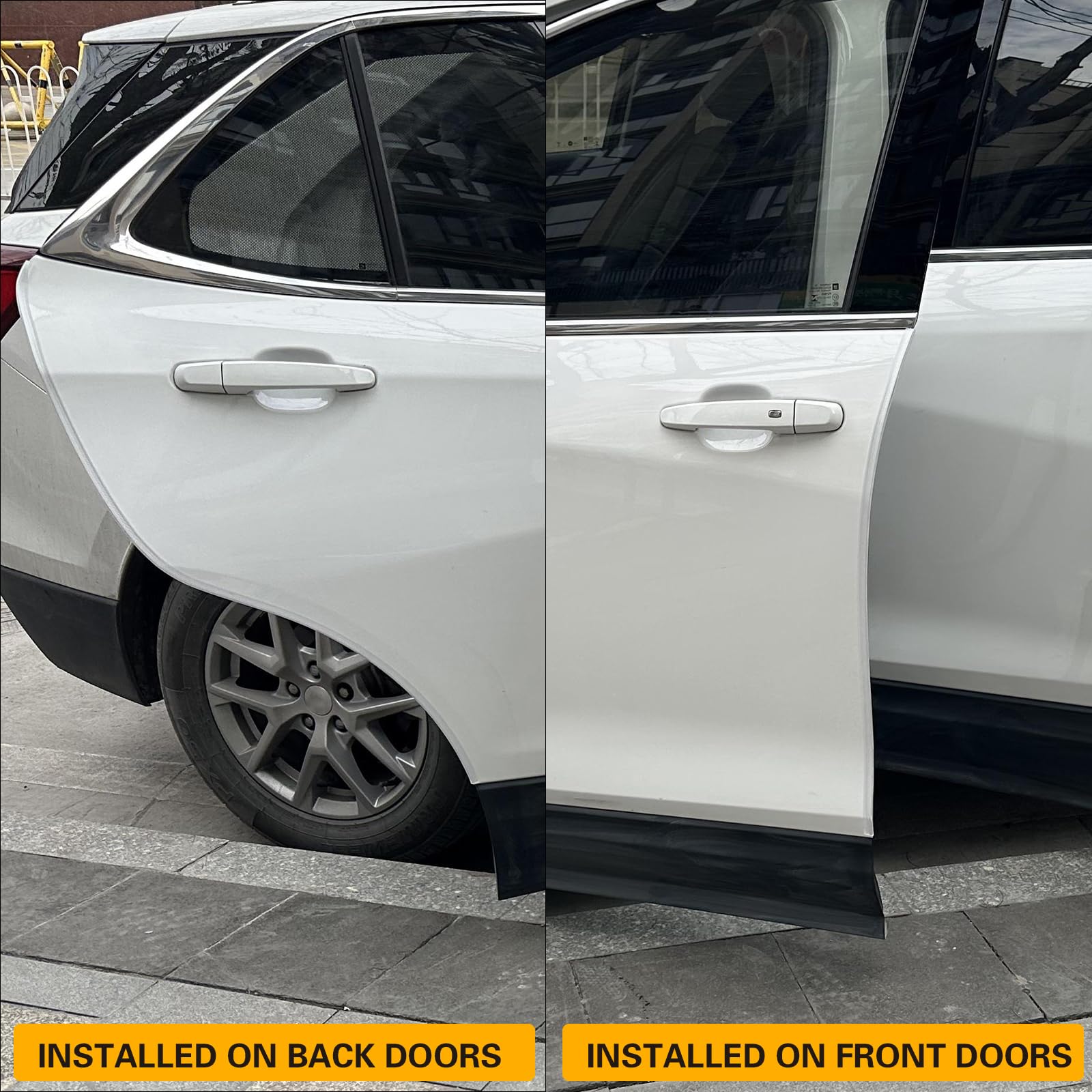 Winunite Car Door Edge Guards 32.8ft Clear PVC U-Shaped - Scratch & Chip Resistant, Fits Most Vehicles, Model W-guardtr32