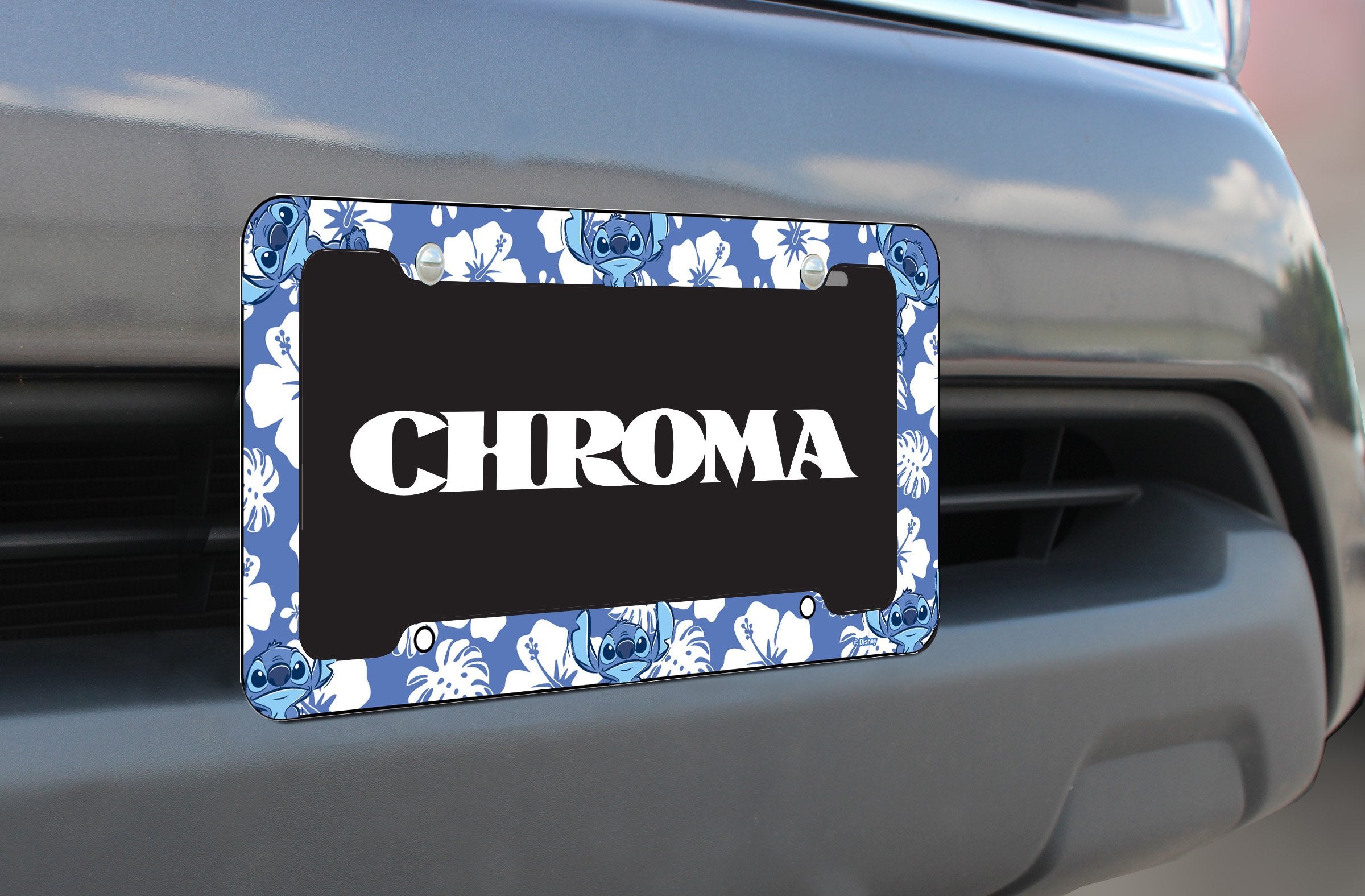 Chroma 42520 Blue Stitch Hibiscus Plastic Frame