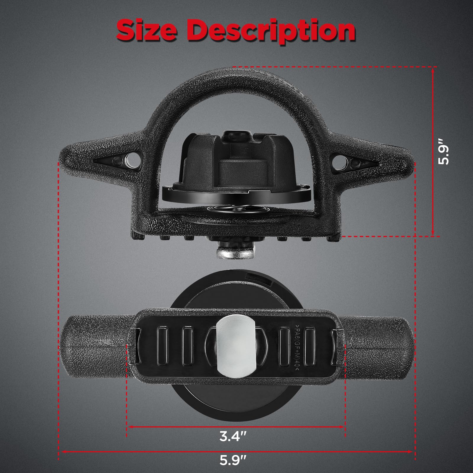 Speedwow 4Pcs Bed Cleat, Pt278-35160/Pt278-35112 Tie Down Bed Cleat Compatible With Toyota Tacoma 2005-2023; Compatible With Toy