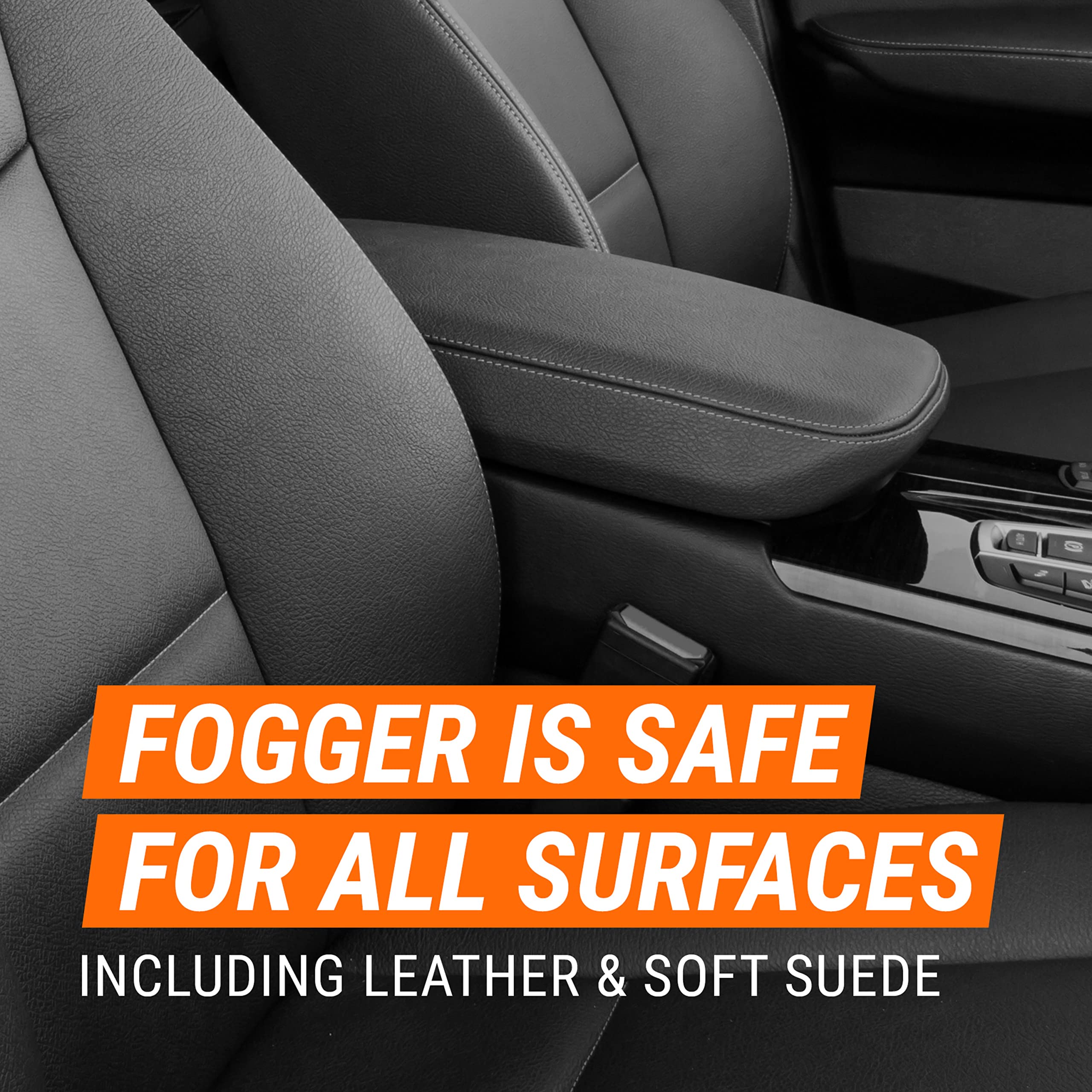 Armor All Car Air Freshener & Purifier, Odor Eliminator, 1.5 Oz Fogger, Black, Model 18507