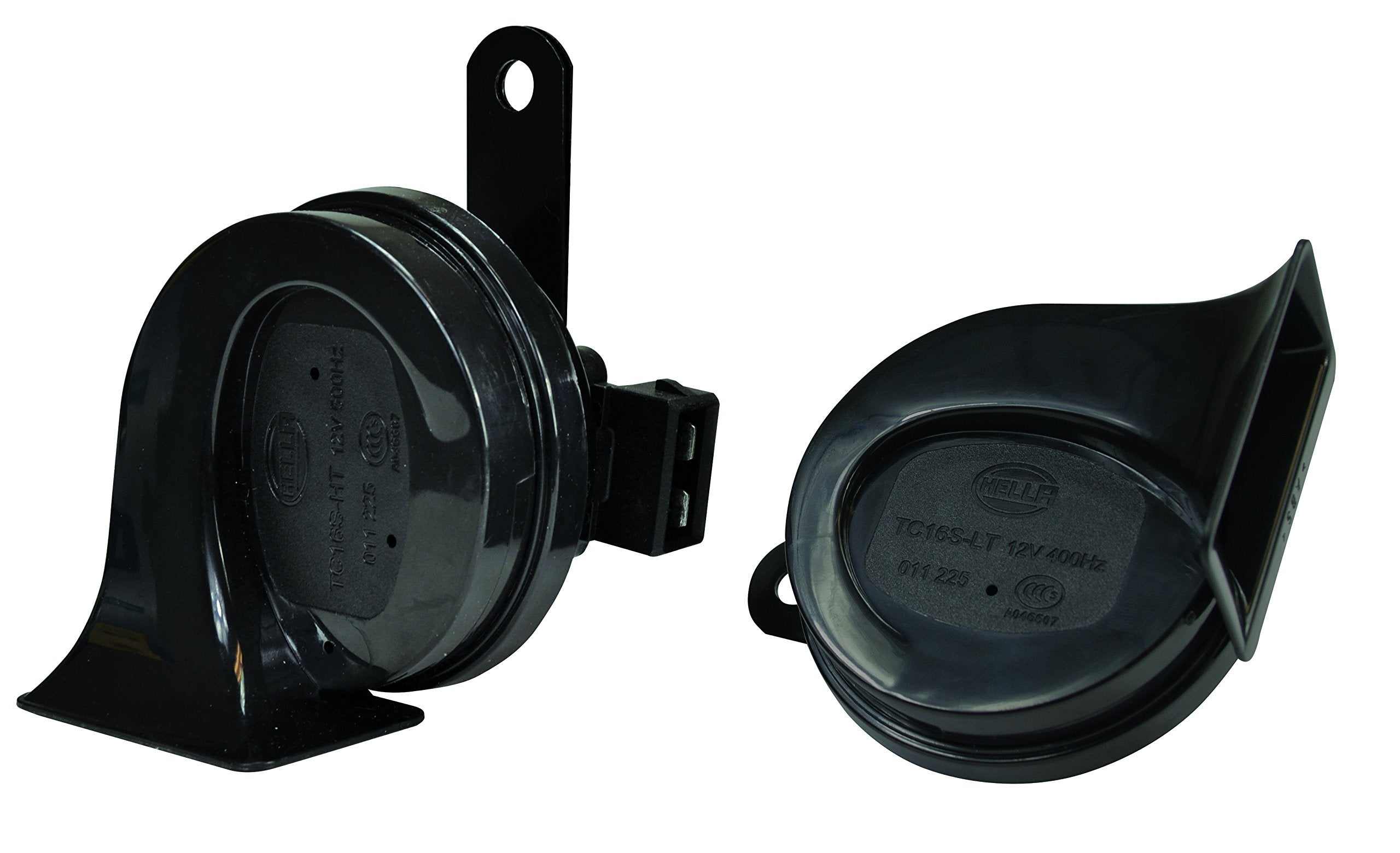 Hella 011225851 Black 12V Bx Trumpet Horn Kit (Vw)