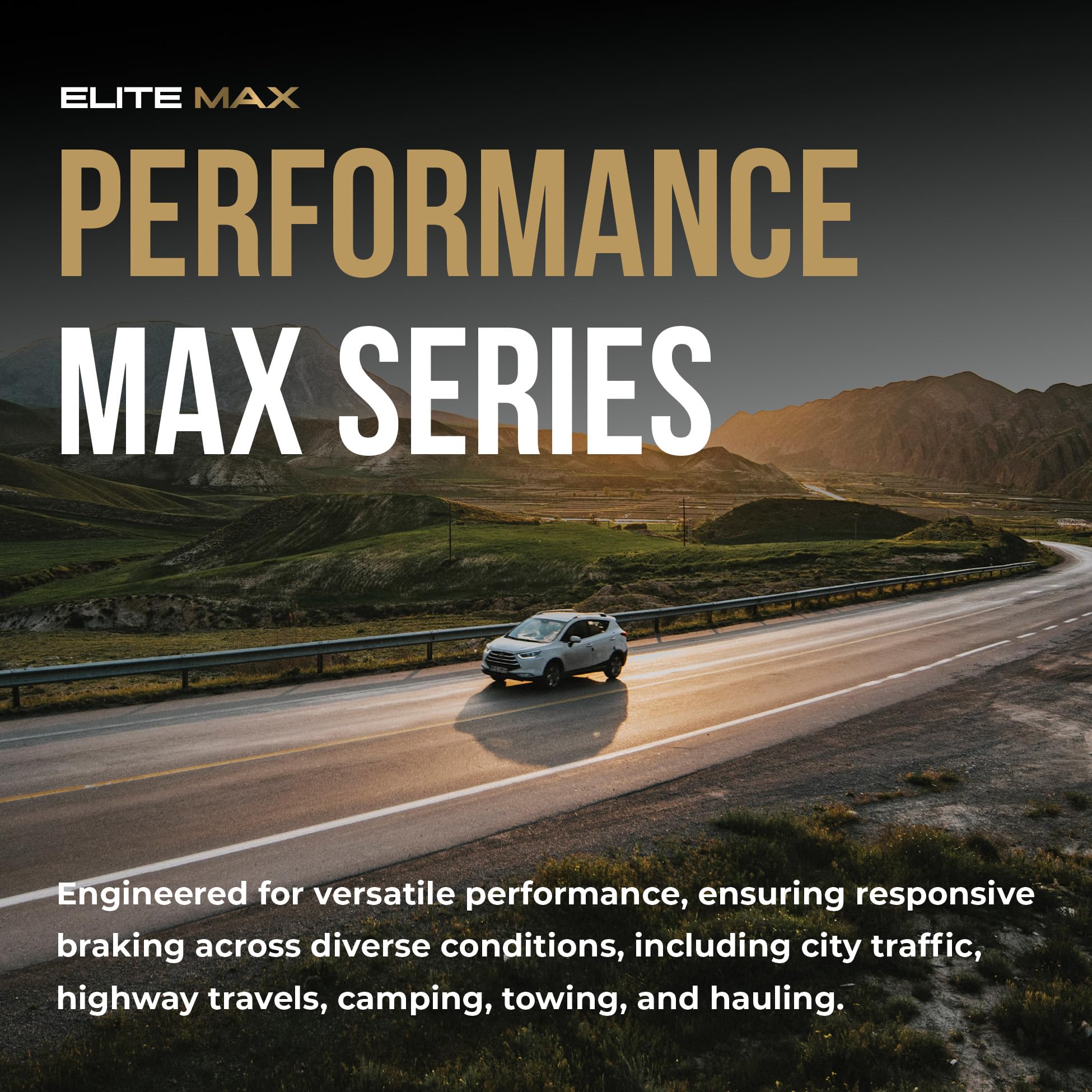 Max Advanced Brakes Rear Brake Kit Compatible With 2012 2013 2014 2015 Chevy Captiva Sport Equinox Replacement Drilled Slotted B