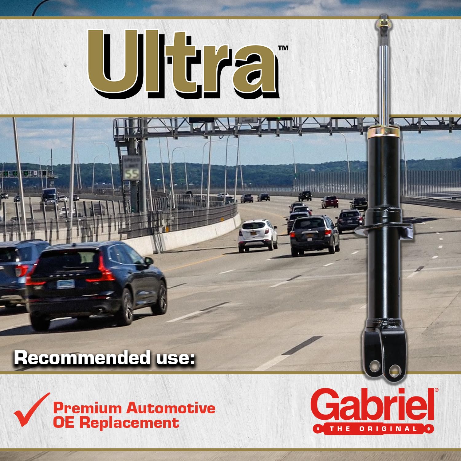 Gabriel G51995 Ultra Rear Strut For 02-05 Lexus Sc430 (1 Pack)