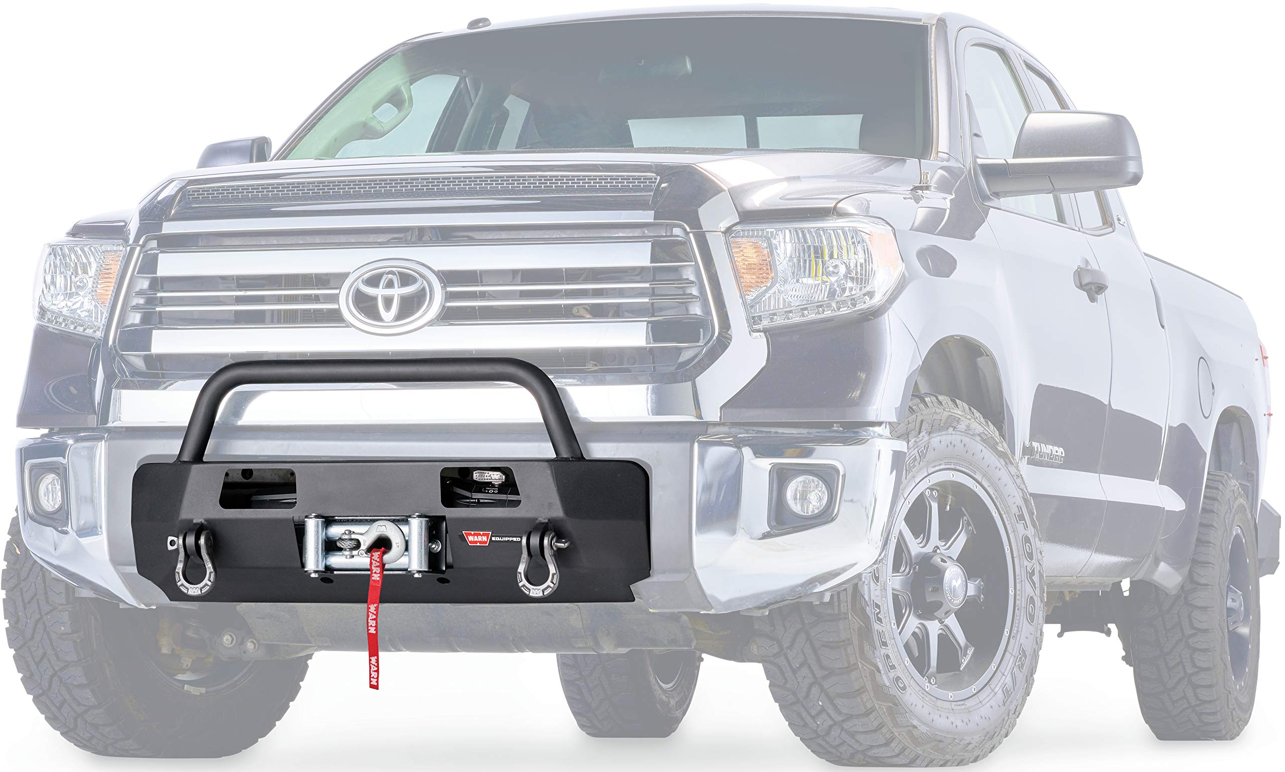 WARN 103209 Semi-Hidden Low-Profile Winch Mounting Kit, Fits: Toyota Tundra (2014-Current)
