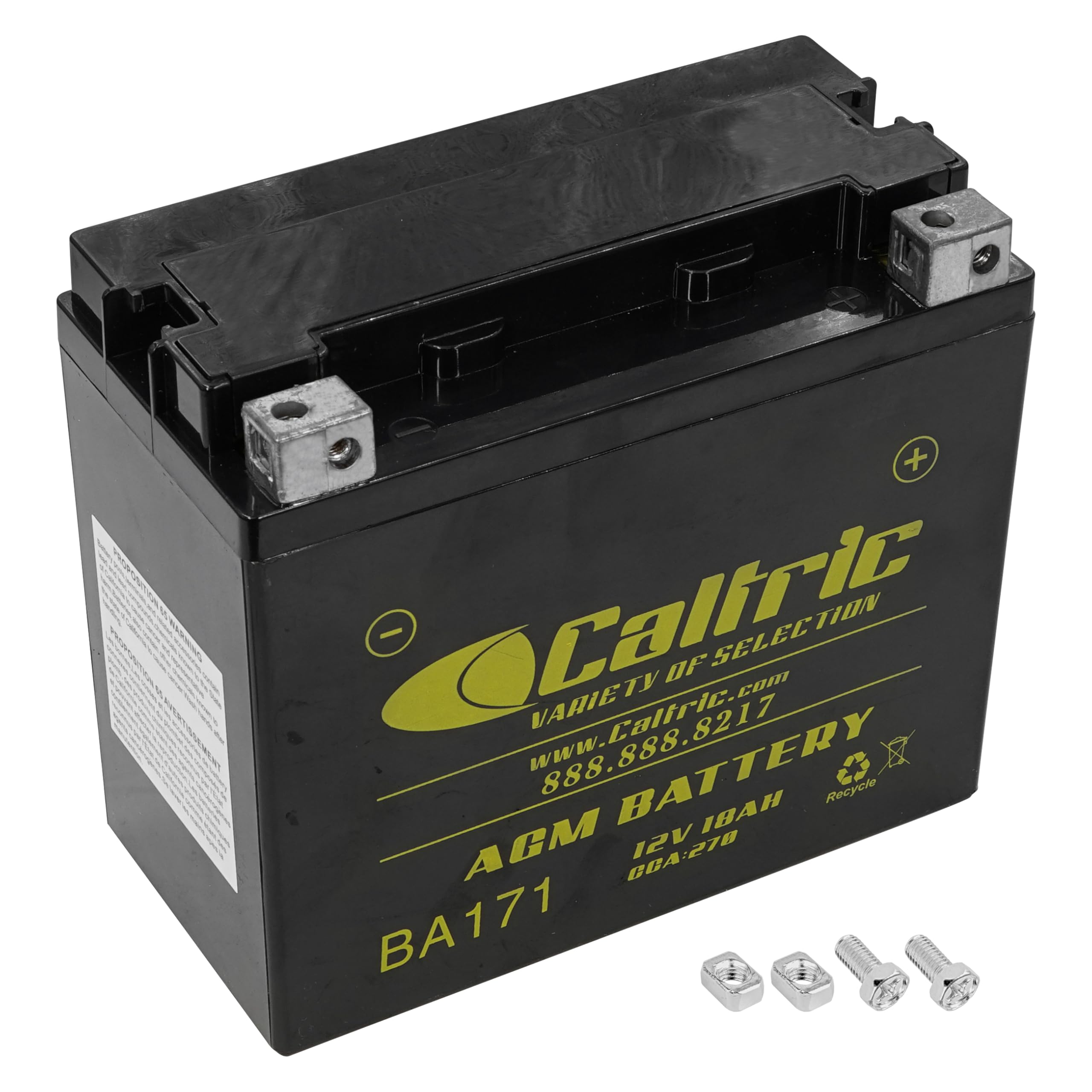 Caltric Agm Battery Compatible with Sea-Doo Xp 1995 1996 1997 1998 1999 2000 2001