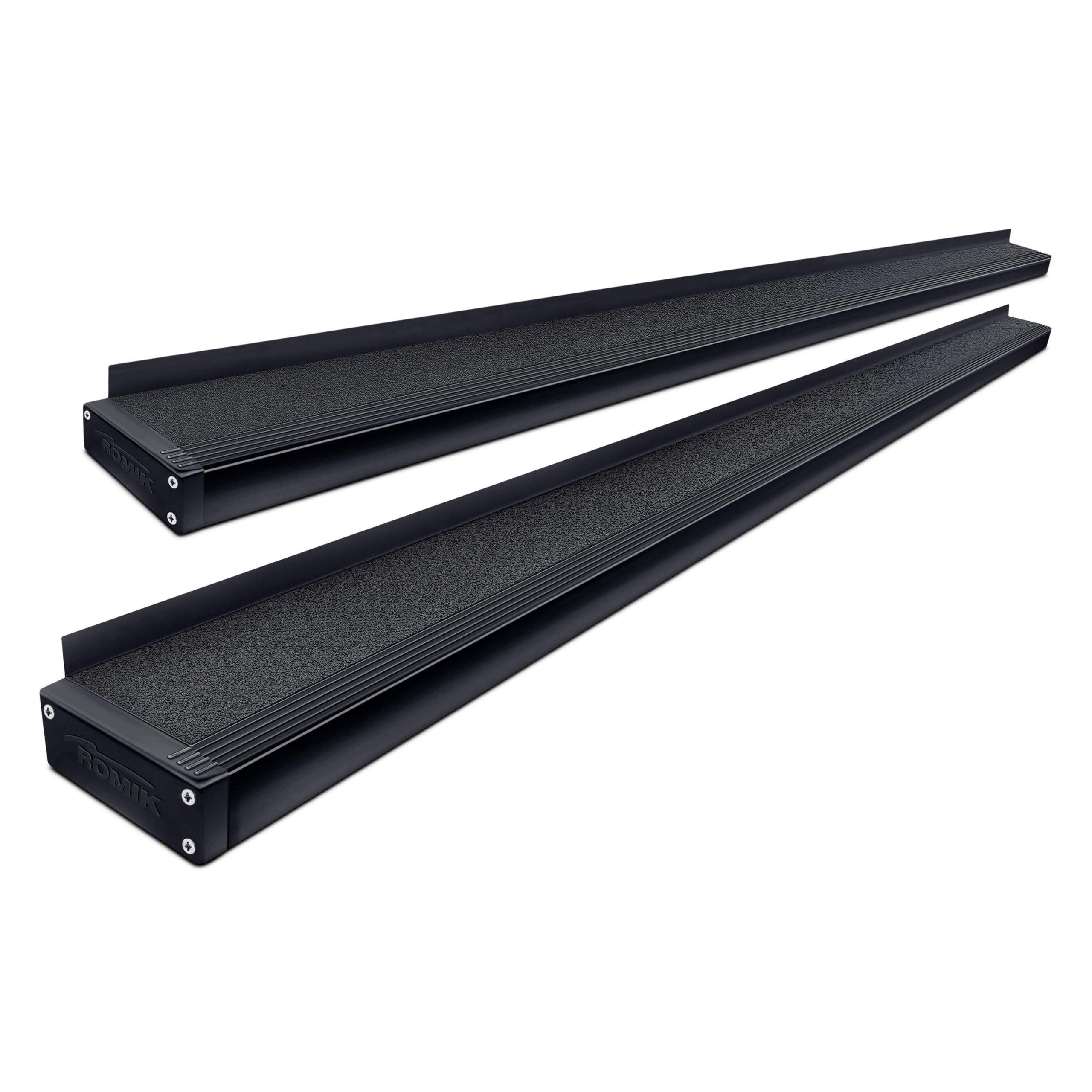 Romik® Rob-T 'Drp' Truck Running Boards Side Steps Fits Chevrolet Silverado/Gmc Sierra Crew Cab (2019-Present)