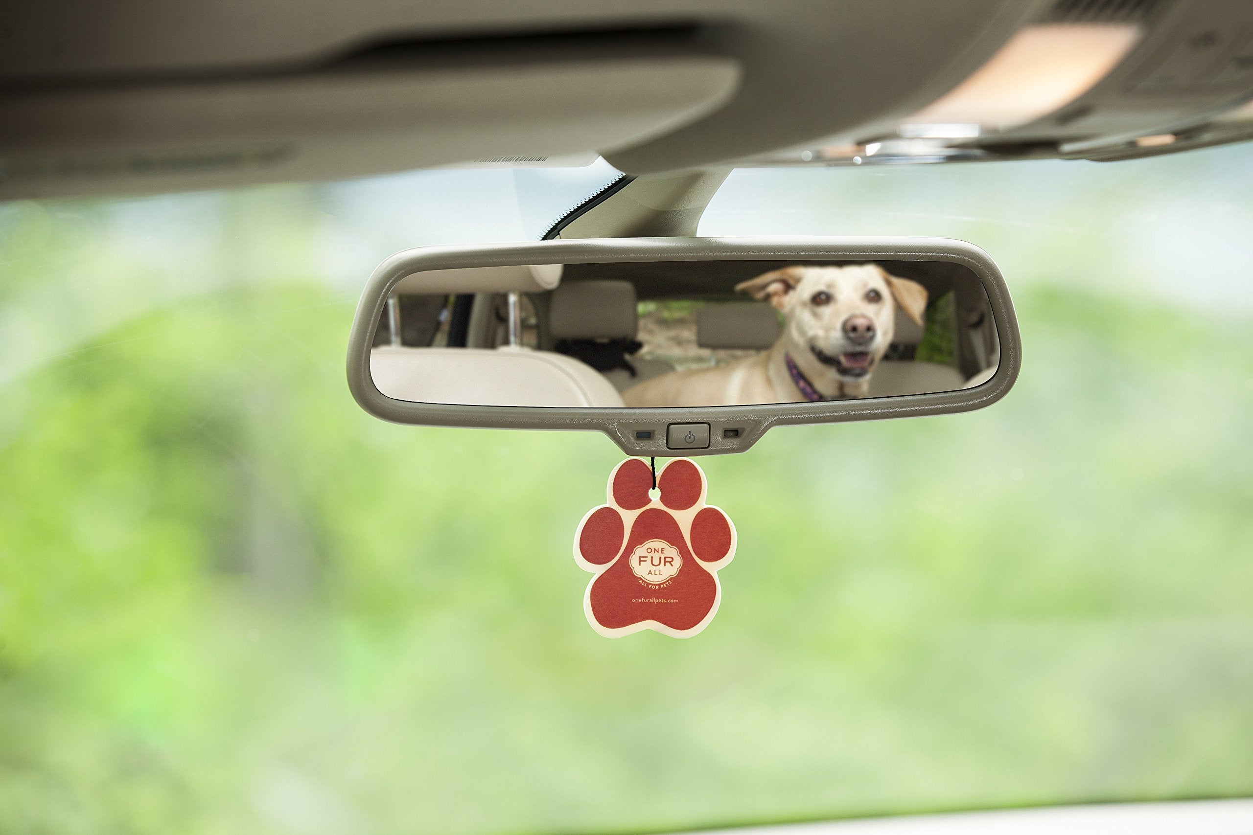 One Fur All Pet House Car Air Freshener - Holidays Fur All Pack Of 4 - Non-Toxic Car Air Freshener - Pet-Friendly Air Freshener