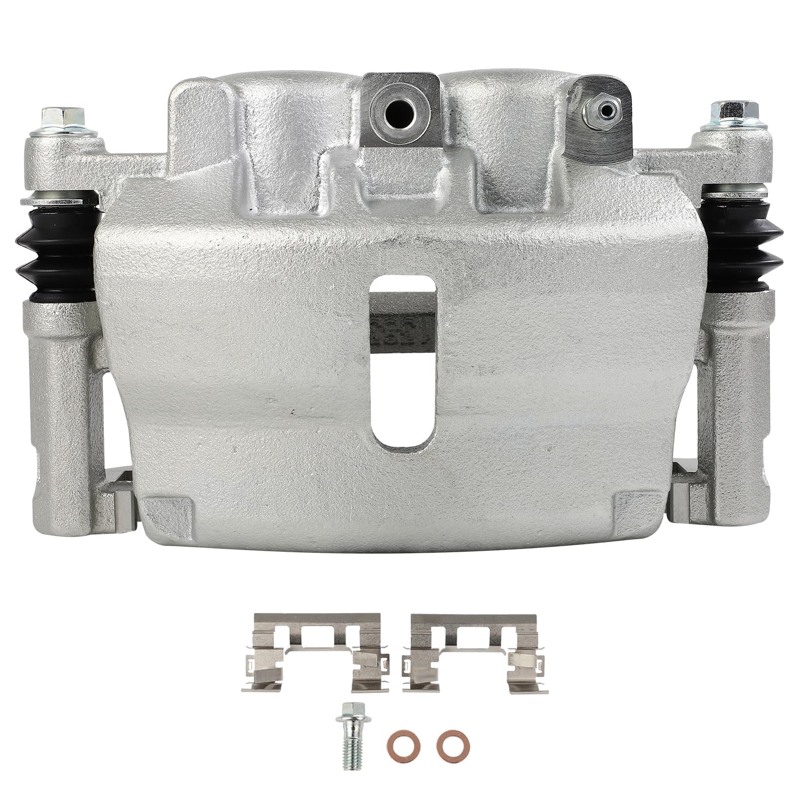 cciyu 18B5004 Front Left Disc Brake Caliper Assembly With Bracket For Buick For Enclave 2008-2017,For Buick For Rainier 2006-200
