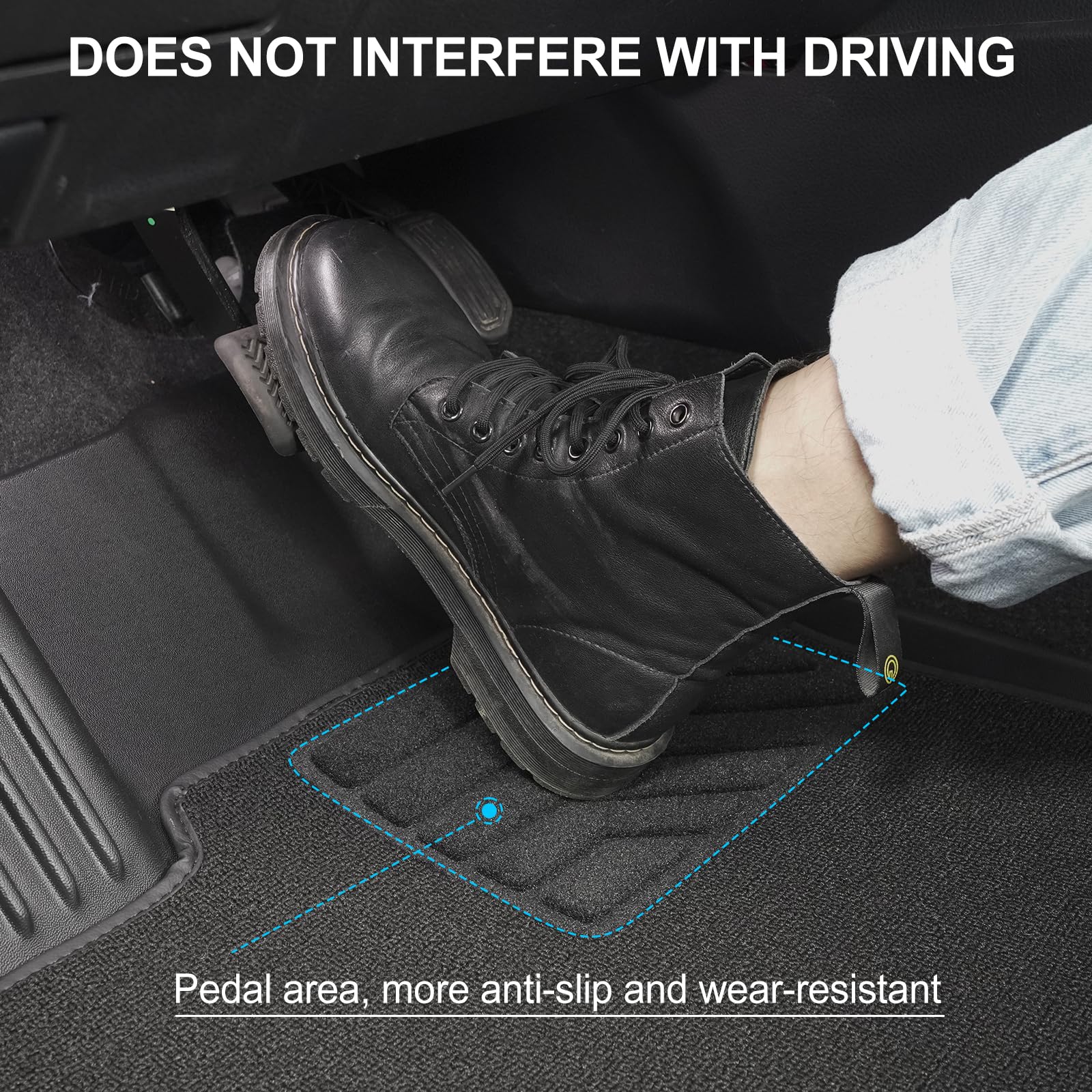 2025 Corolla Double Layer Floor Mats Compatible With 2020-2024 Toyota Corolla Sedan,Durable & Comfortable Protection Floor Liner