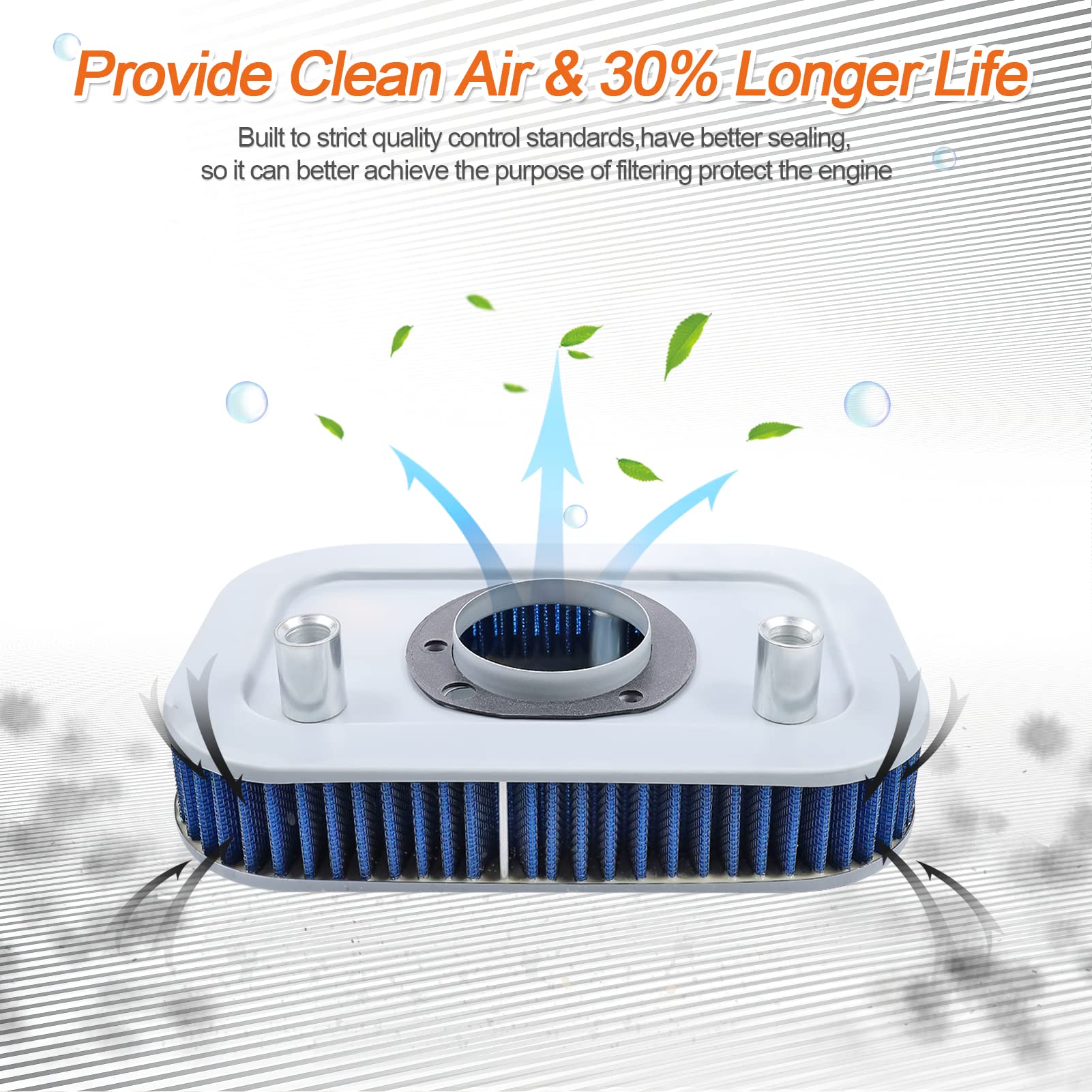 29331-04 HD-8834 Air Filter Replacement for Harley Davidson Sportster XL883 XL883R XL883C XL883L XL883N XL1200L XL1200N XL1200C