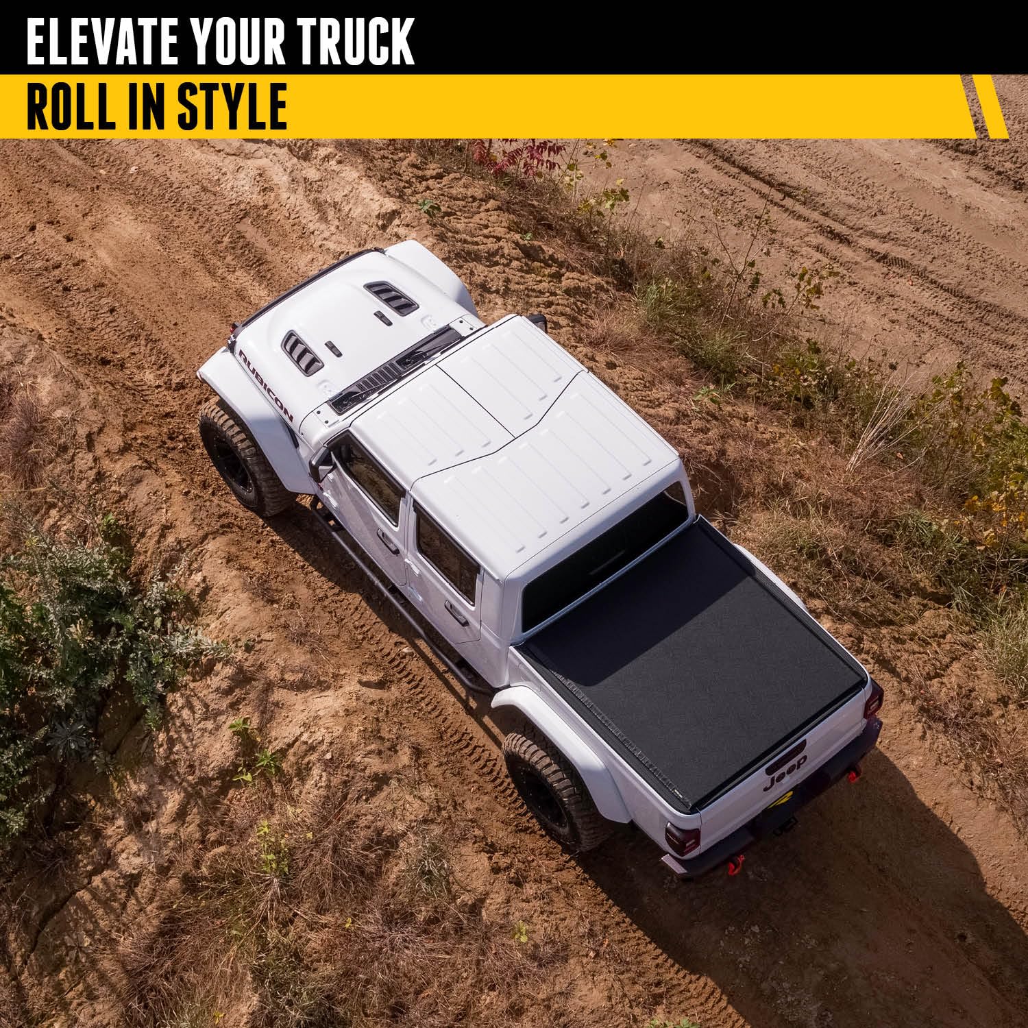 Realtruck Truxedo Lo Pro Soft Roll Up Truck Bed Tonneau Cover | 598301 | Fits 2015 - 2024 Ford F-150 6' 7 Bed (78.9)