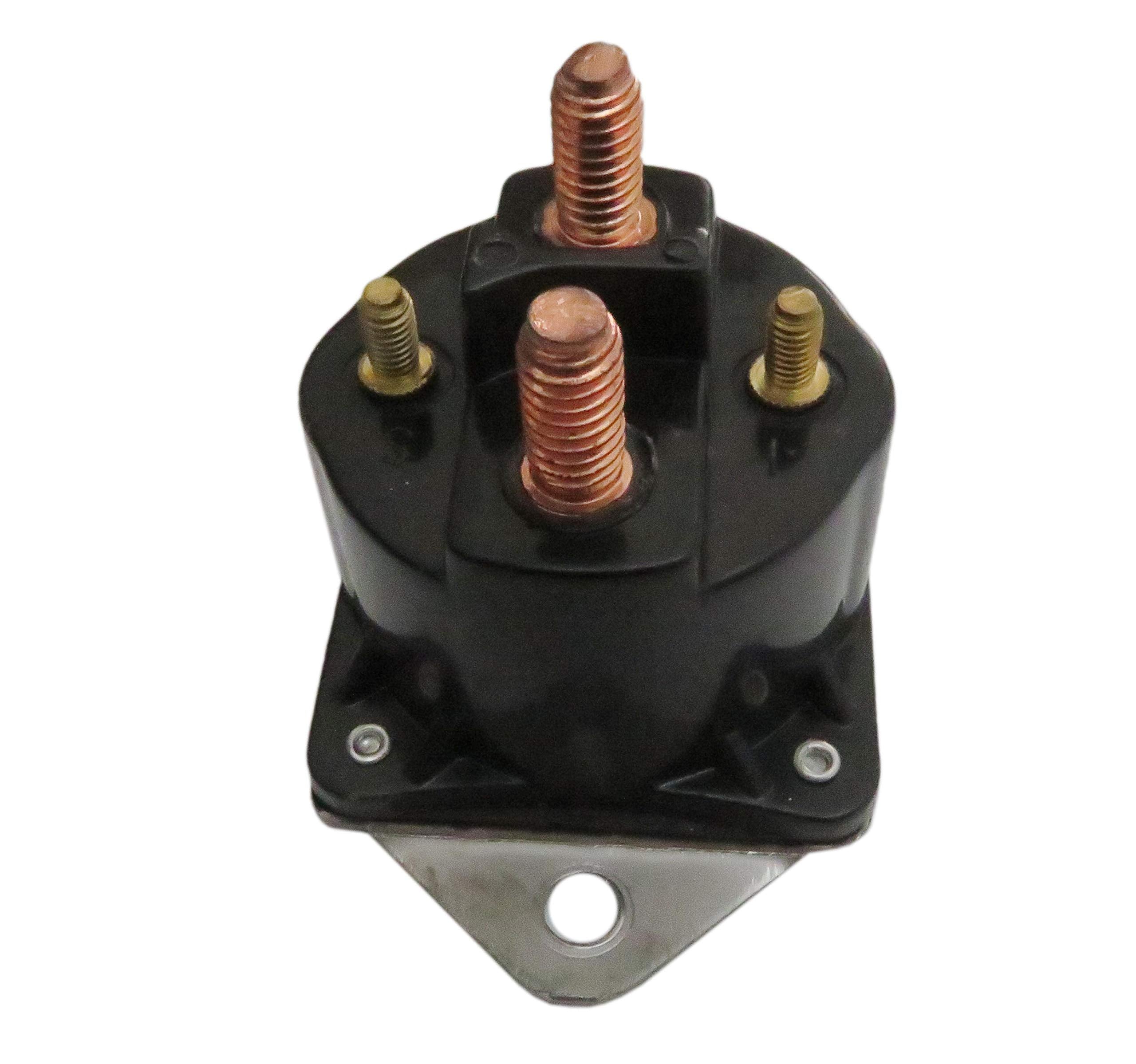 Premium 4 X Solenoid For Warn 72631 28396 Switch Relay M6000, M8000, M8000S, Xd9000, Xd9000I, 9.5Ti, Vr 8000, 10000, 12000, 16.5