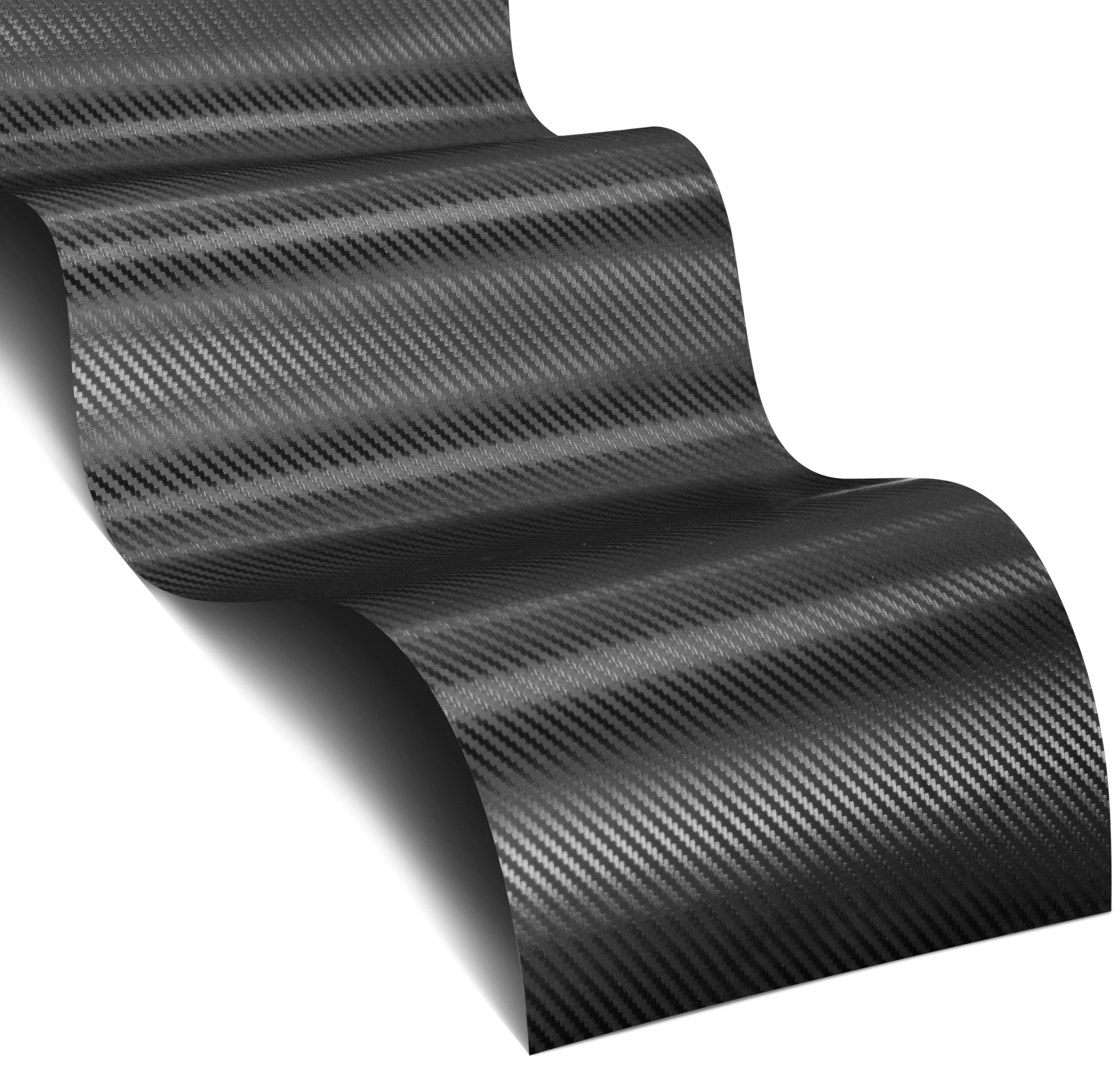 VViViD XPO Black Carbon Fiber Car Wrap Vinyl Roll, 9ft x 5ft, Air Release Technology, Durable Vinyl