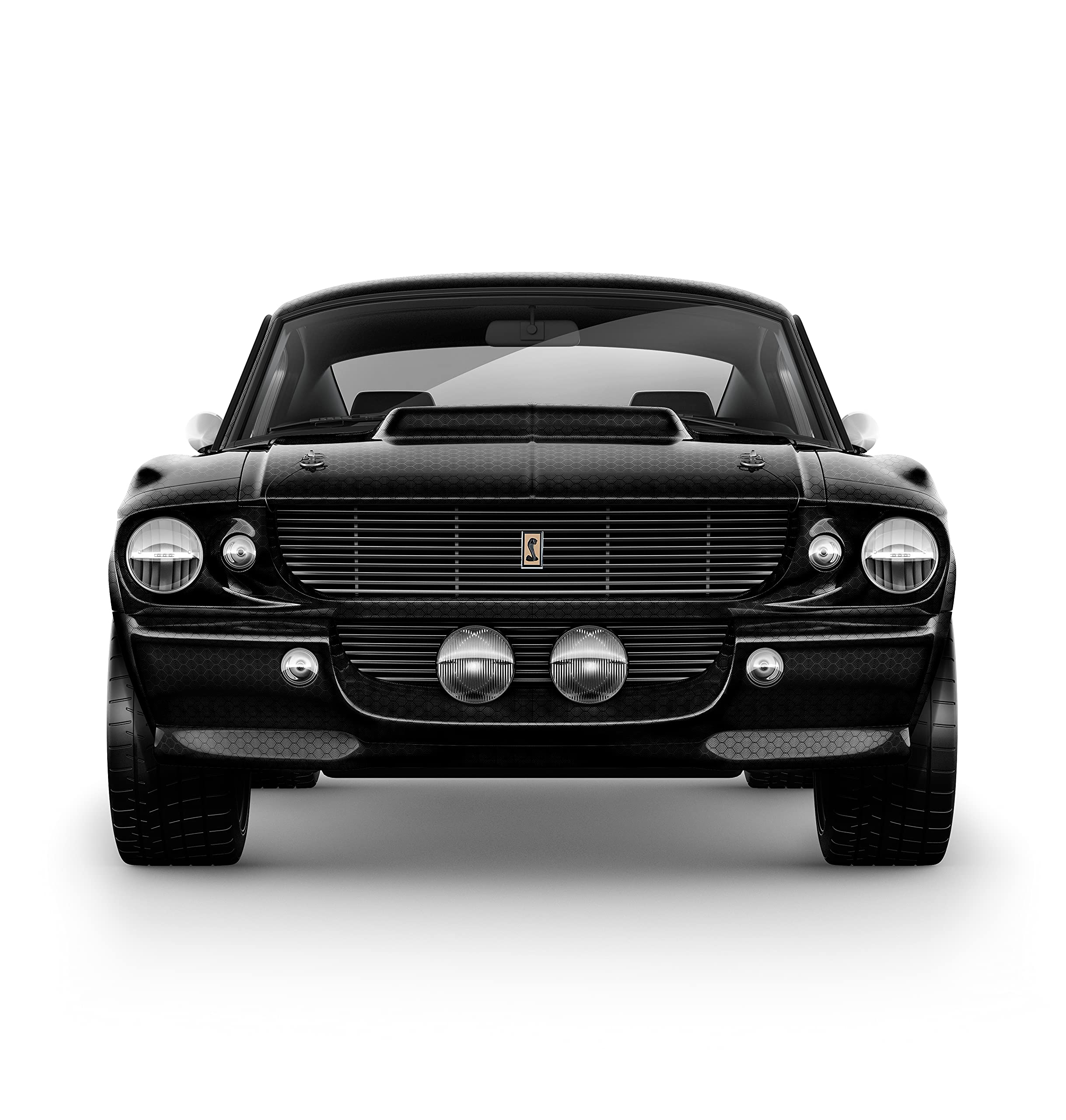 V2 Hex Carbon Black Vinyl Car Wrap (25Ft X 5Ft)