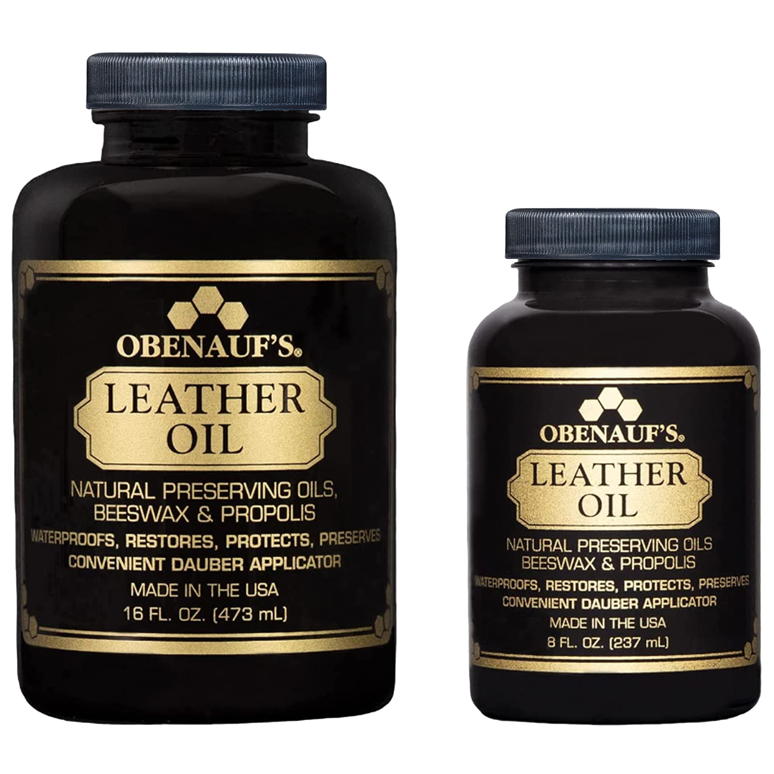 Obenauf's Leather Conditioner - Restore & Protect Leather - 16oz - Made in USA with Applicator