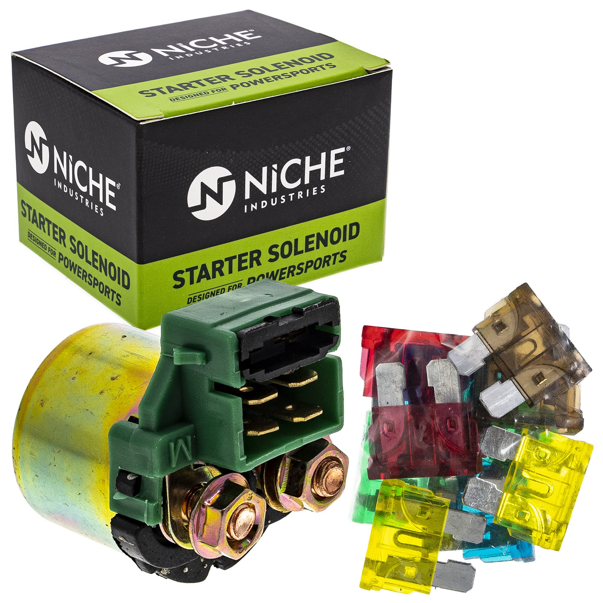 NICHE Starter Solenoid Relay Switch for Honda 35850MK3671 Goldwing 1500 CB400F 35850MT8003