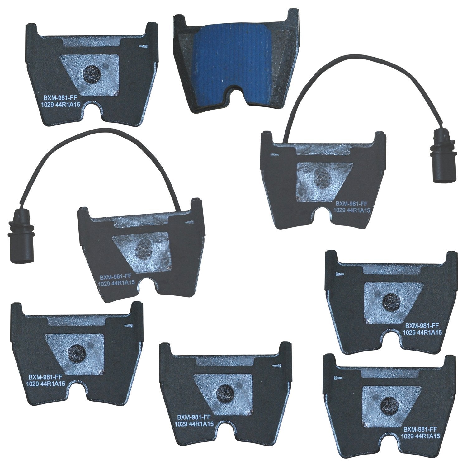 Bendix Premium Sbm1029 Semi-Metallic Front Brake Pads For Audi R8 2011-2010, R8 2018, Rs3 2017, Rs5 2011, Lamborghini Gallardo 2