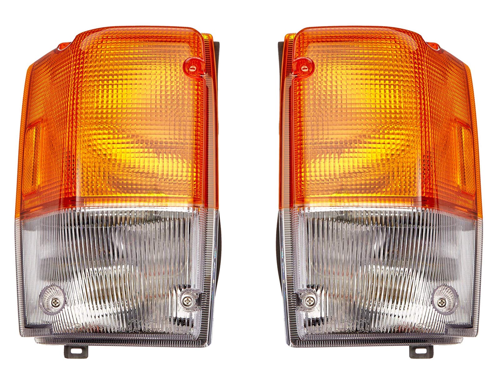 DEPO For Corner Signal Light 1995-2006 NPR NQR W Series Truck with Bulb Pair Set