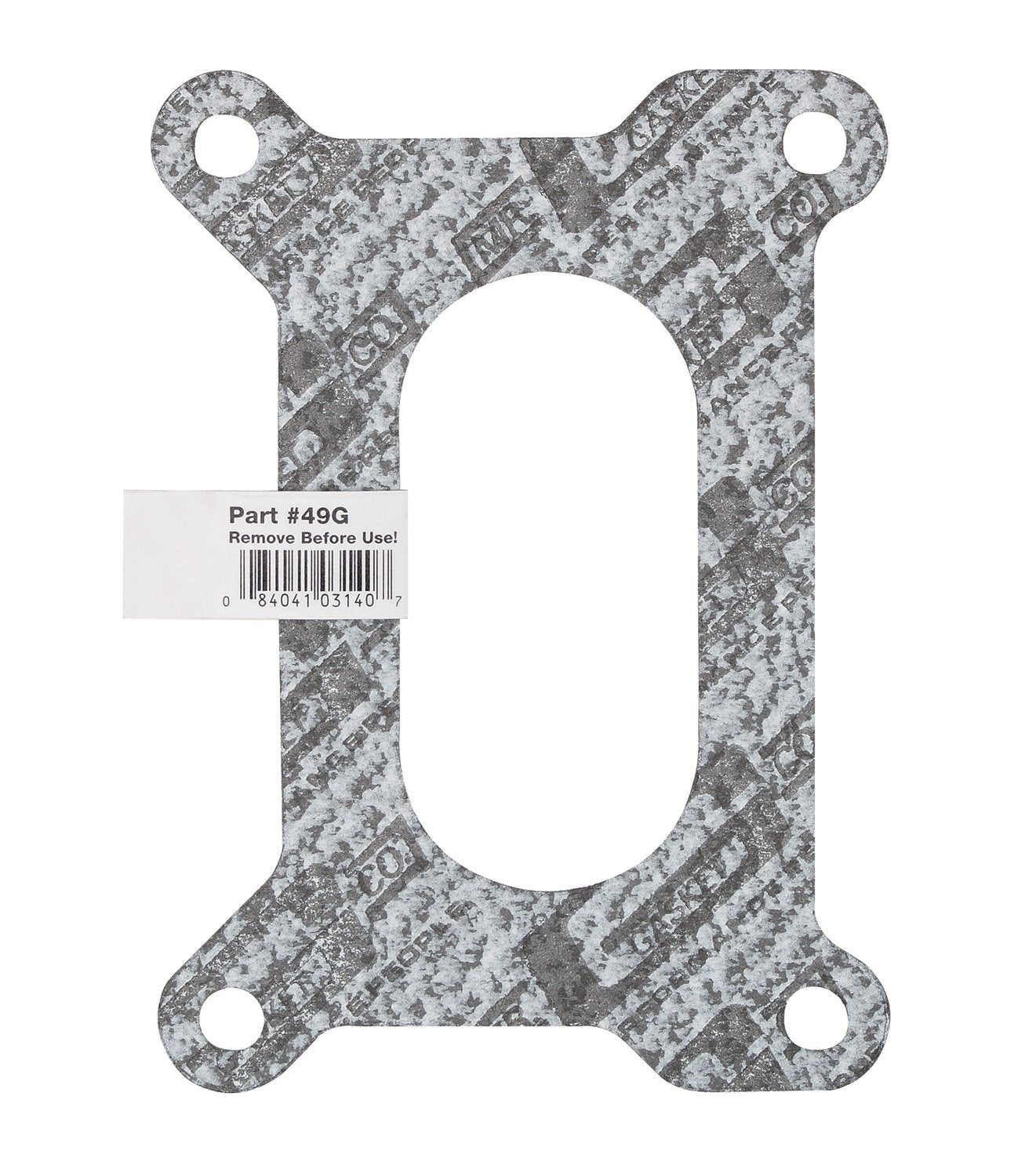 Mr Gasket 49G Carburetor Base Gasket Holley 2Bbl Open Plenum 350/500 Cfm Carburetor Base Gasket