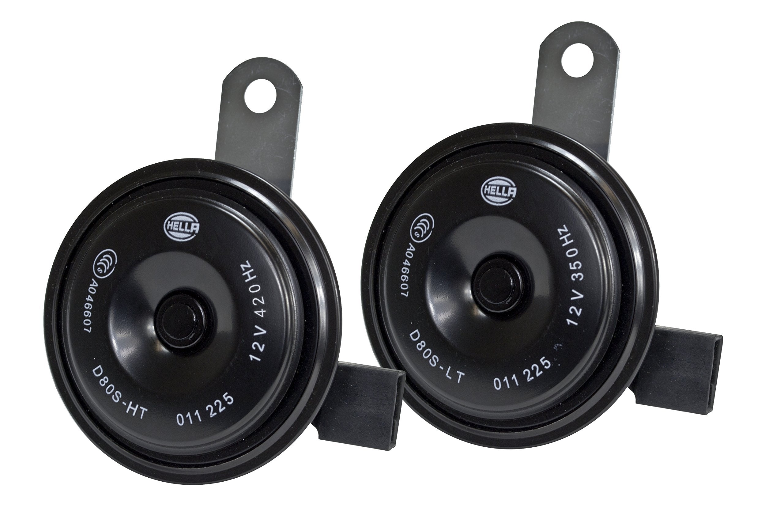 Hella 011225891 Black 77Mm 12V Bx Disc Horn Kit (Honda)
