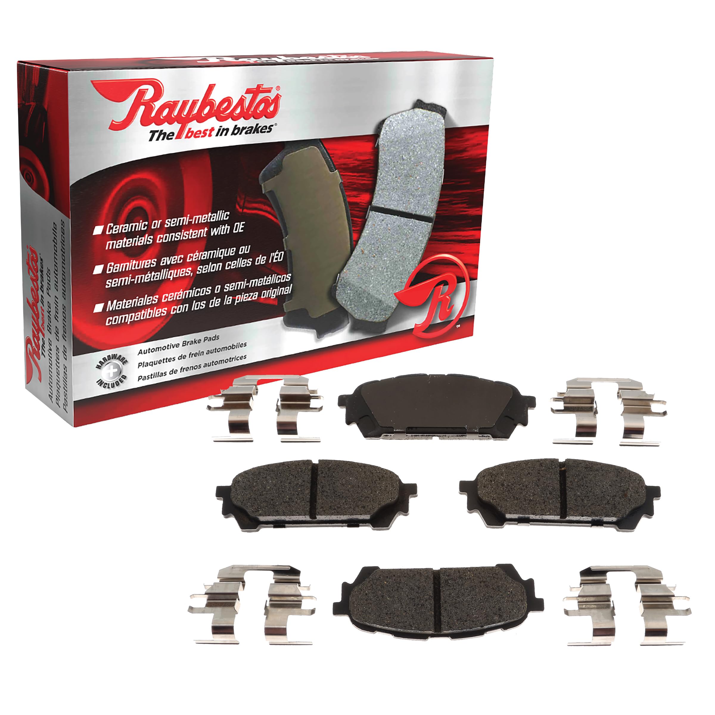 Raybestos Mgd1095Ch Reliant Brake Pad Set