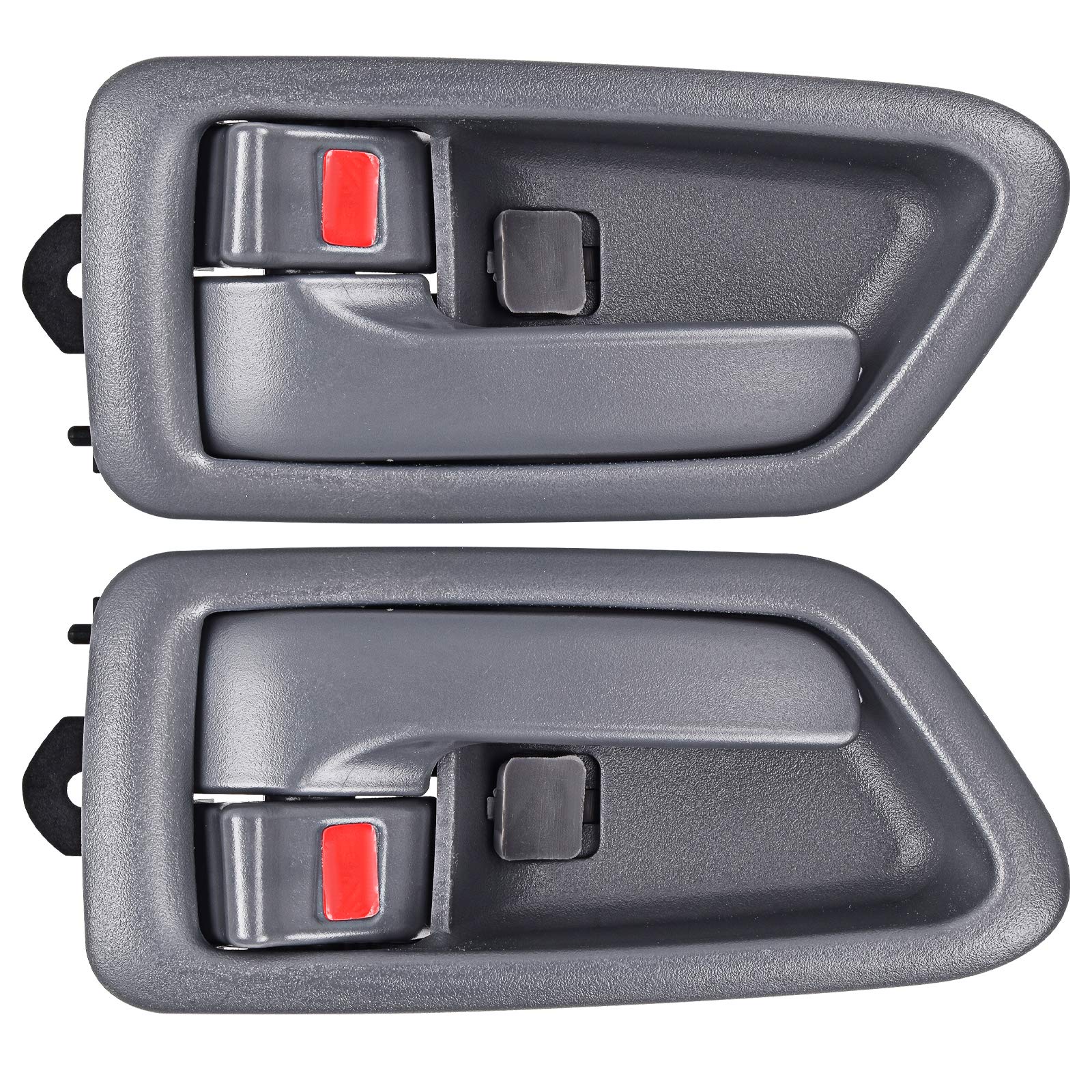 FAERSI Gray Interior Door Handle Replacement for 1997-2001 Camry - 2Pcs Front & Rear Driver/Passenger Side