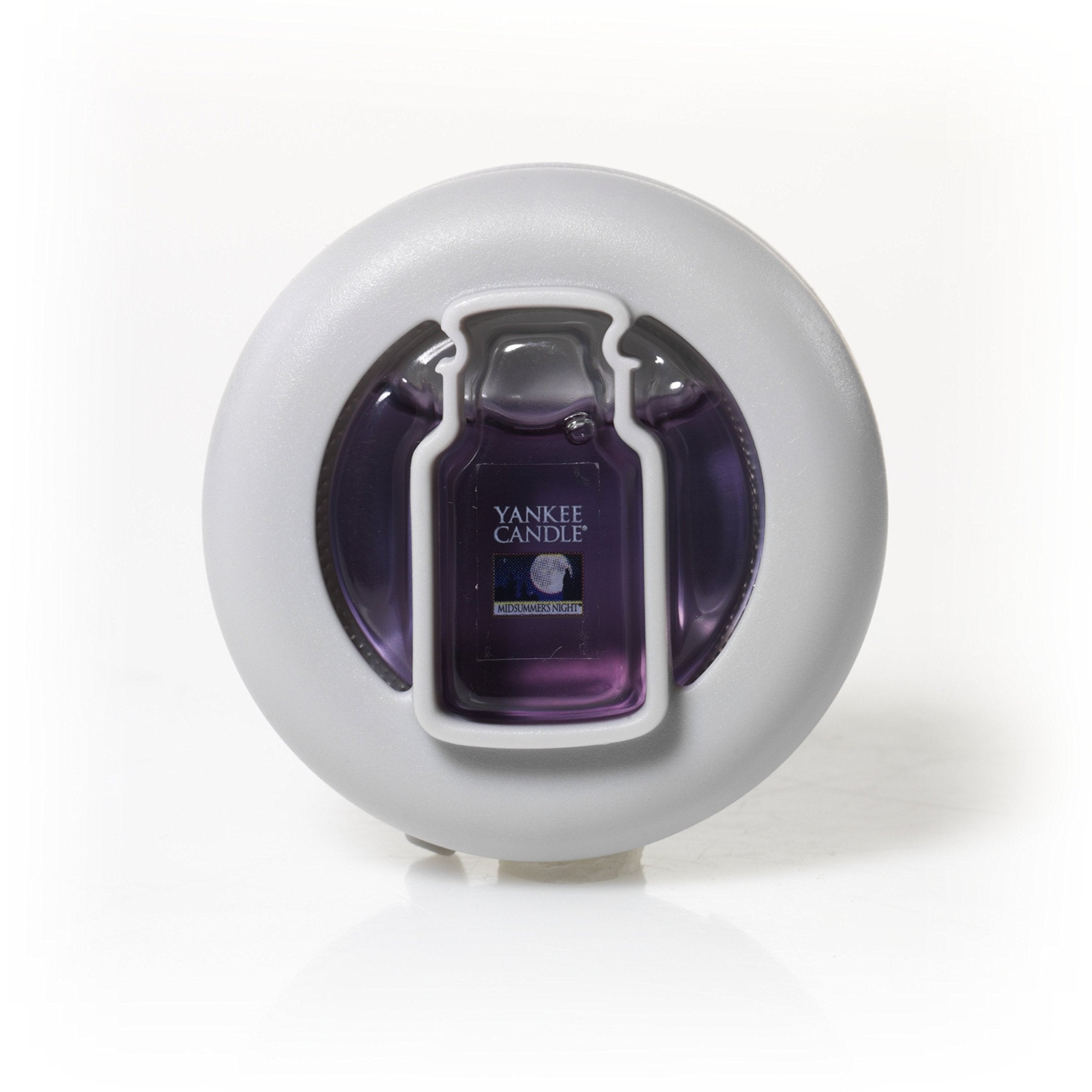 Yankee Candle Midsummers Night Smart Scent Car Vent Clip Air Freshener, Fresh Scent